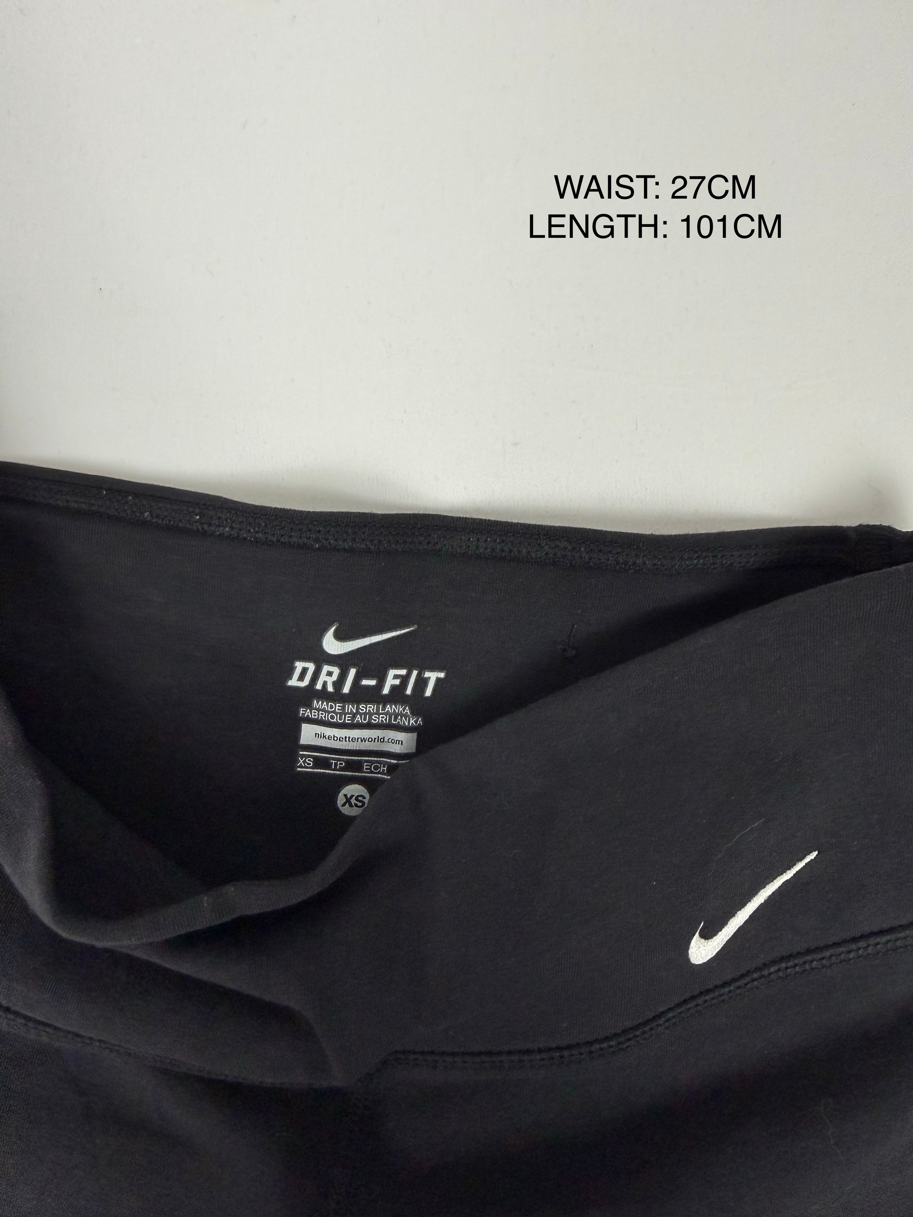 Black flared activewear pants (XS)