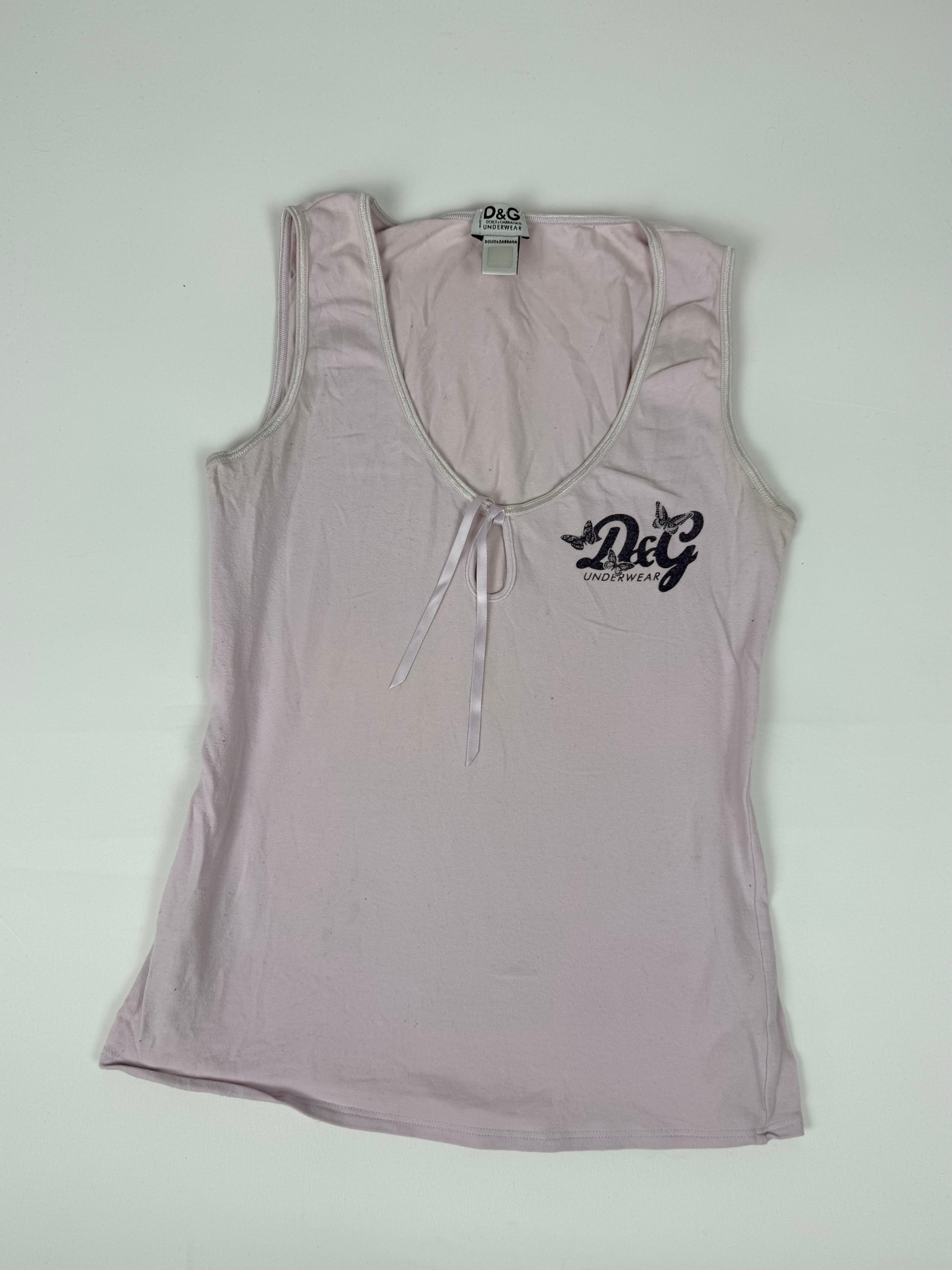 Lilac stretchy cotton top (S)