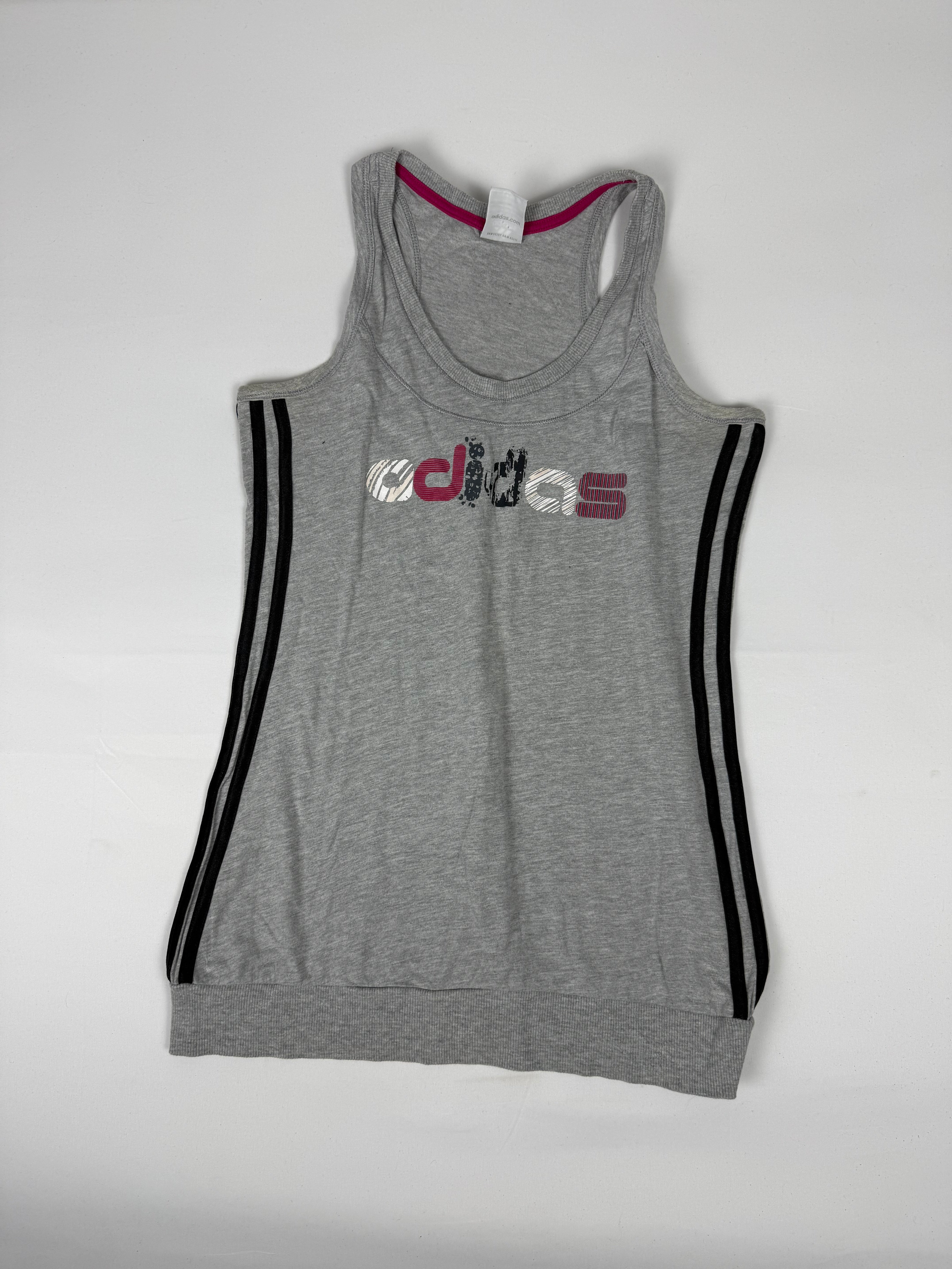 Grey activewear cotton tank top (XL)