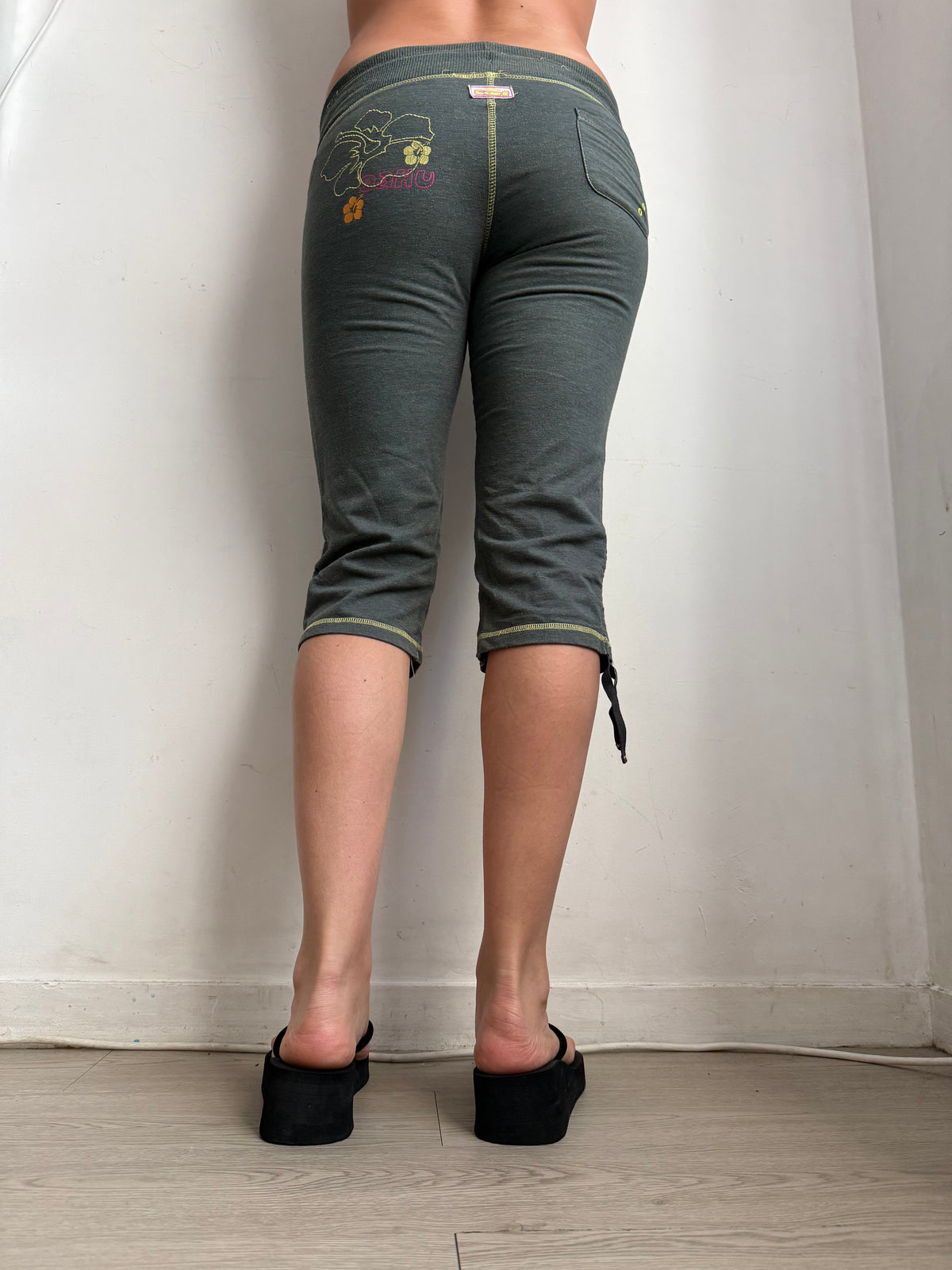 Cotton low rise capri pants (XS)