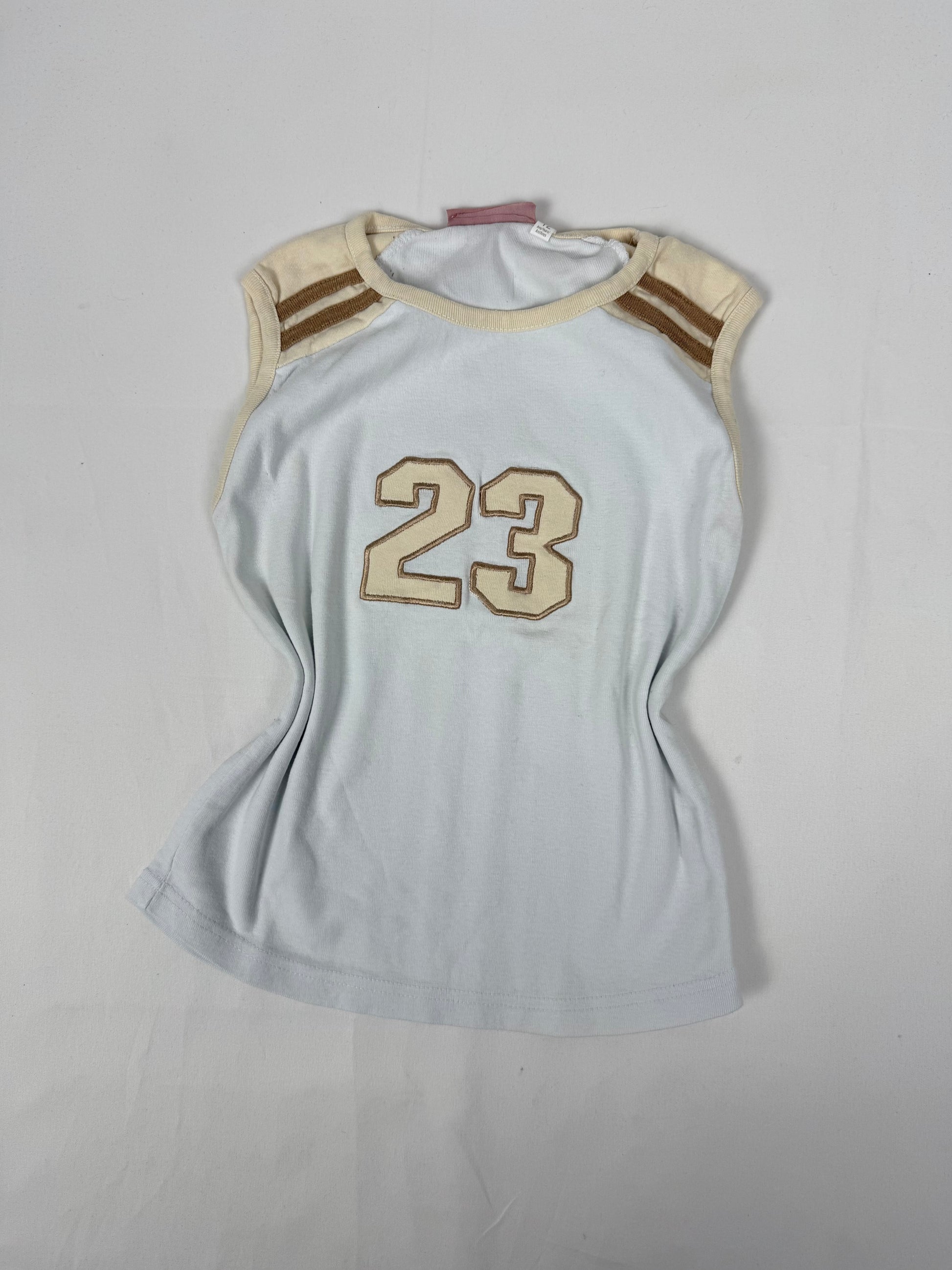 Baby blue activewear cotton top (XS)