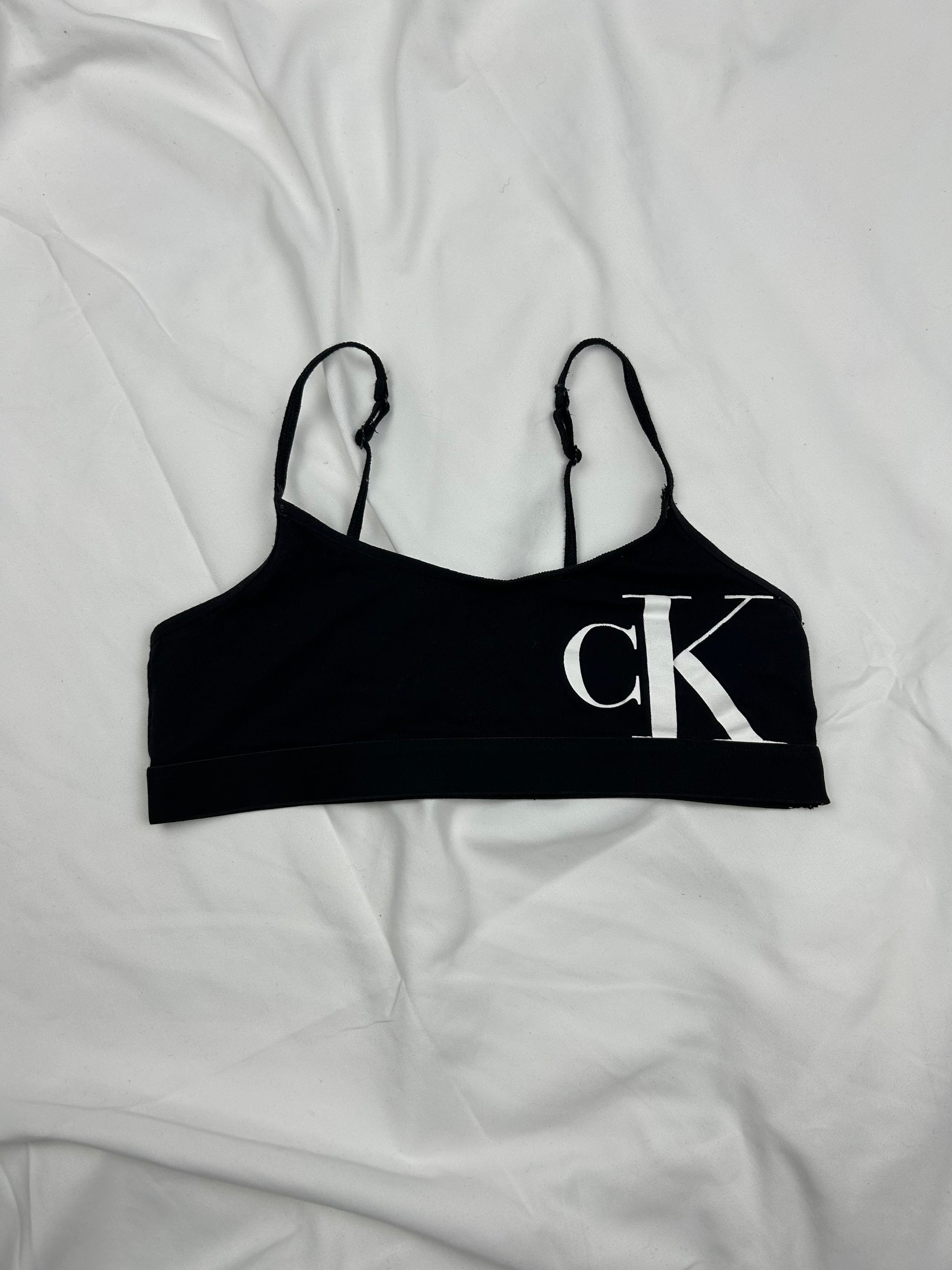 Cotton logo bra (XS)