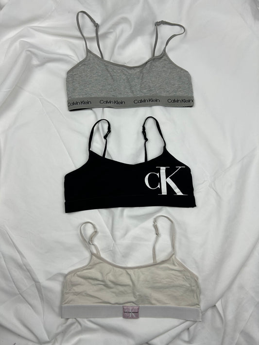 Cotton logo bra (XS)