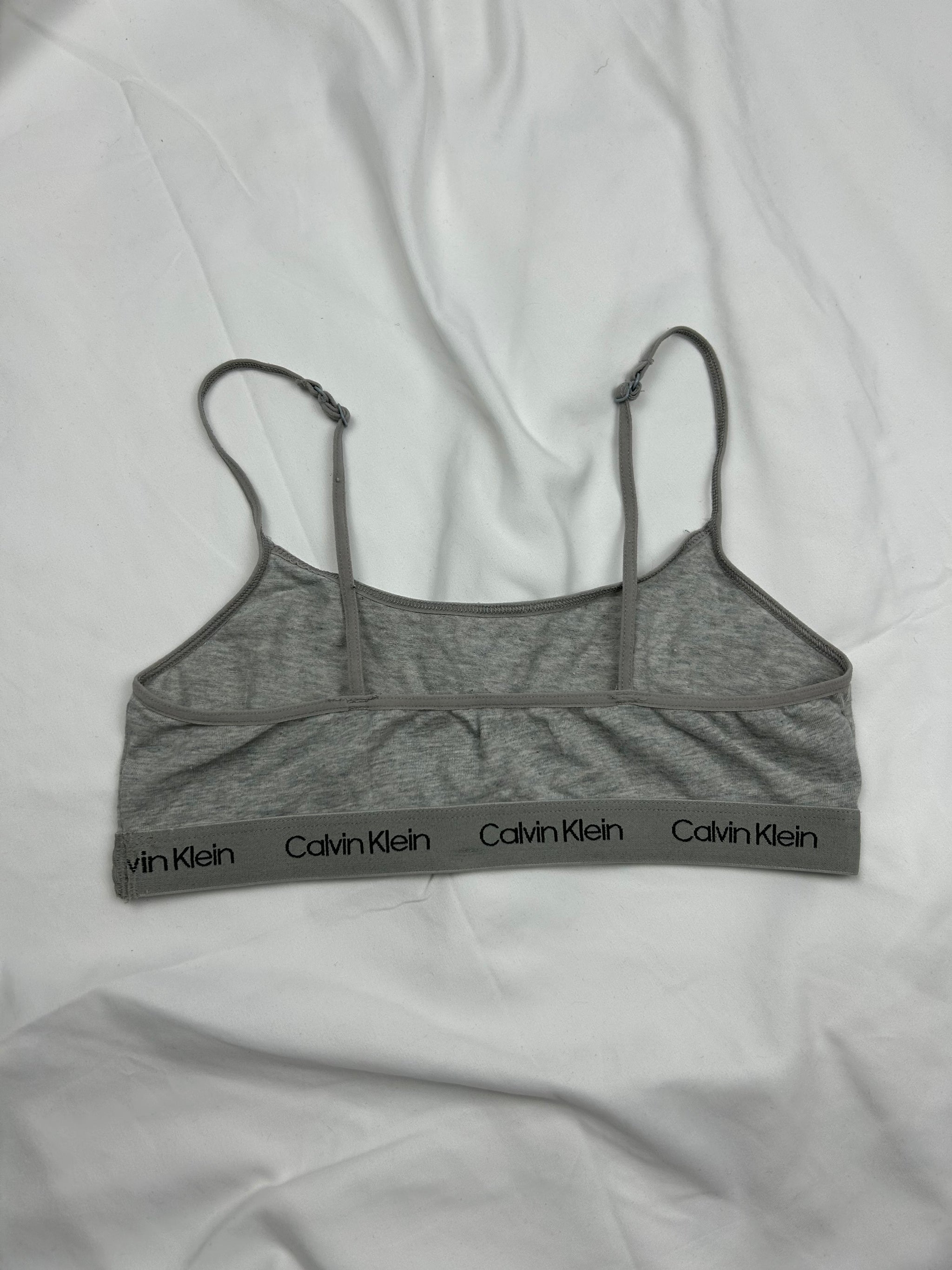 Cotton logo bra (XS)