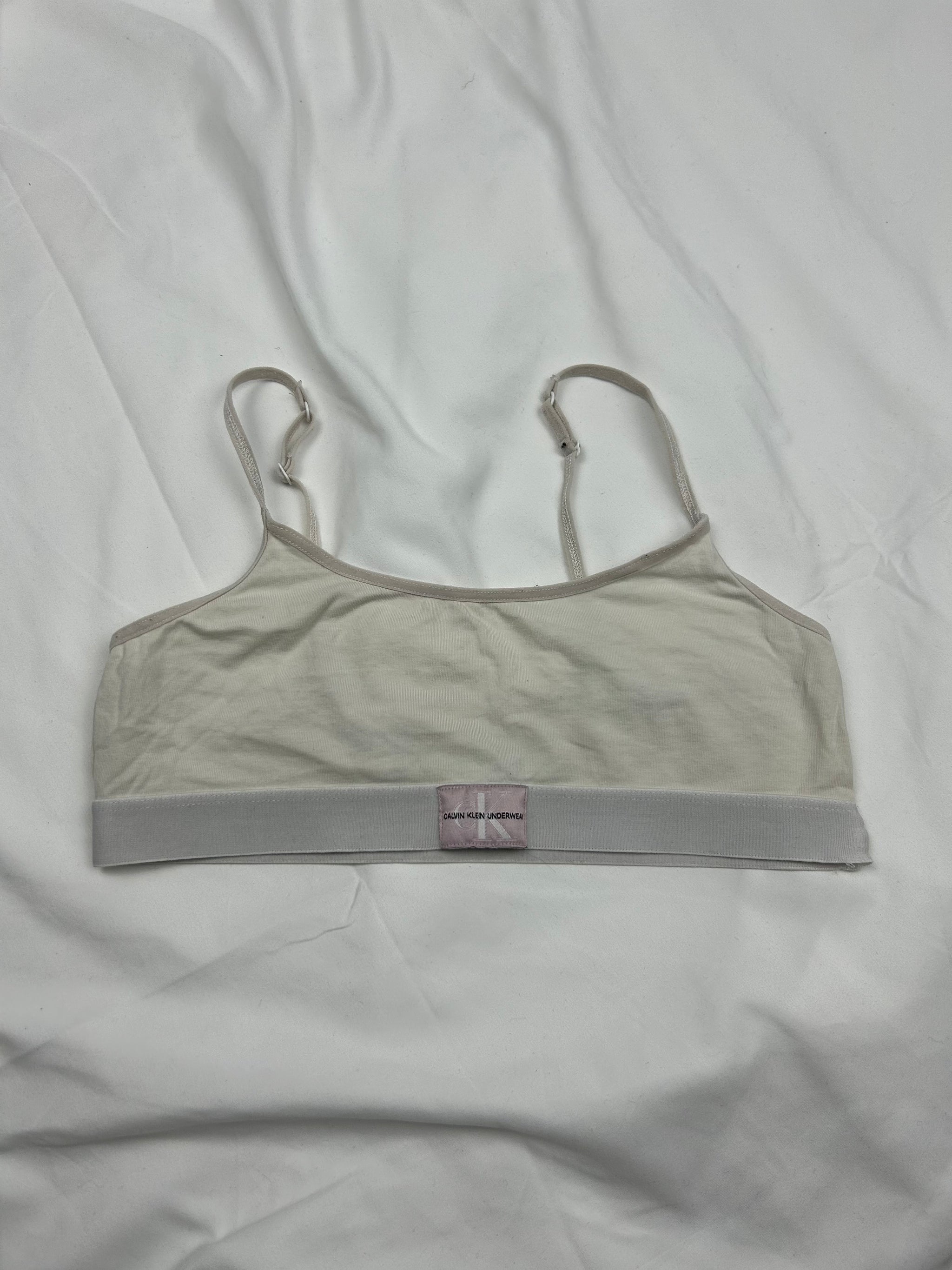 Cotton logo bra (XS)
