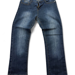 Blue low waist denim pants (S/M)
