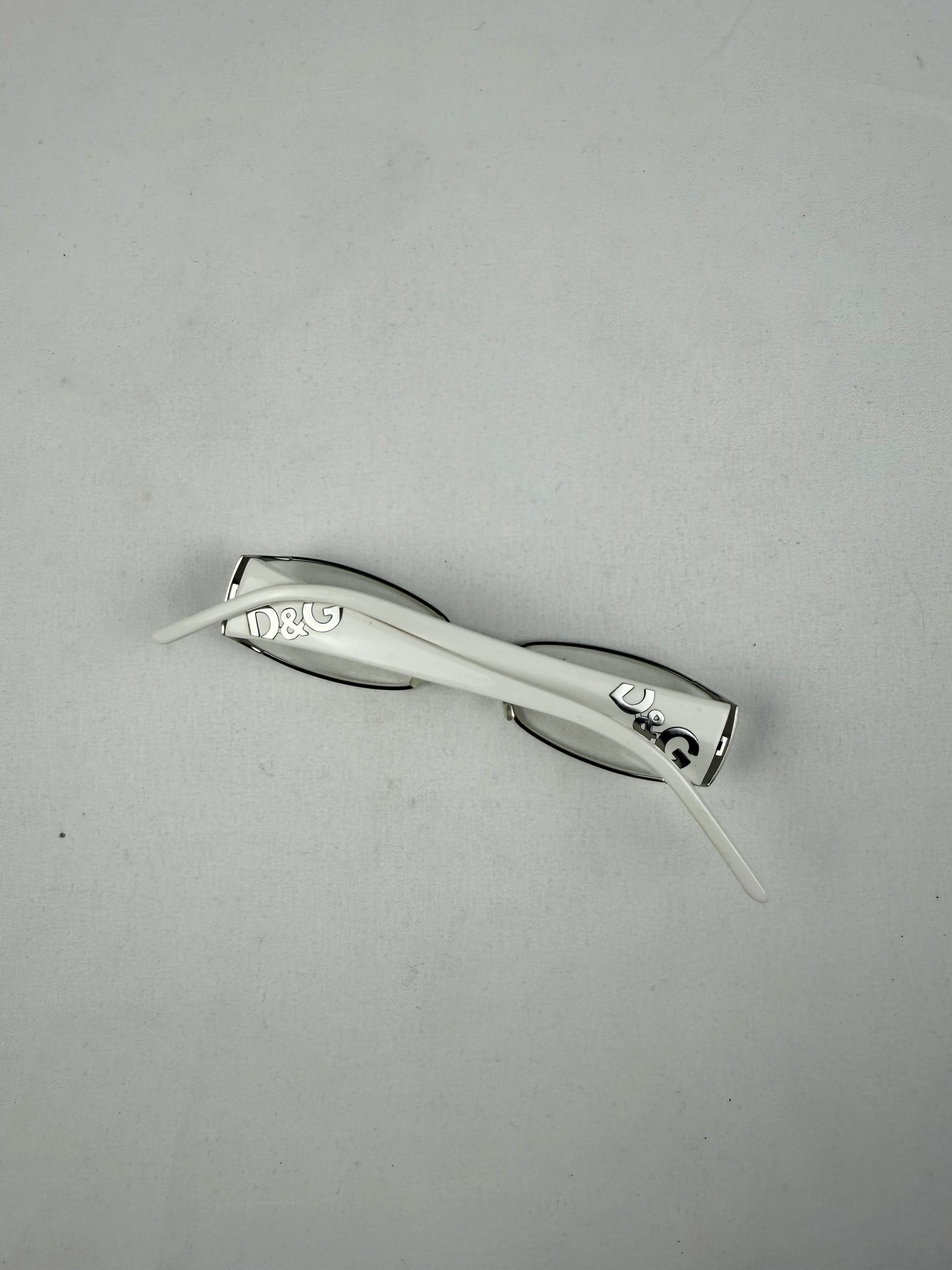 White silver logo office glasses (no prescription)