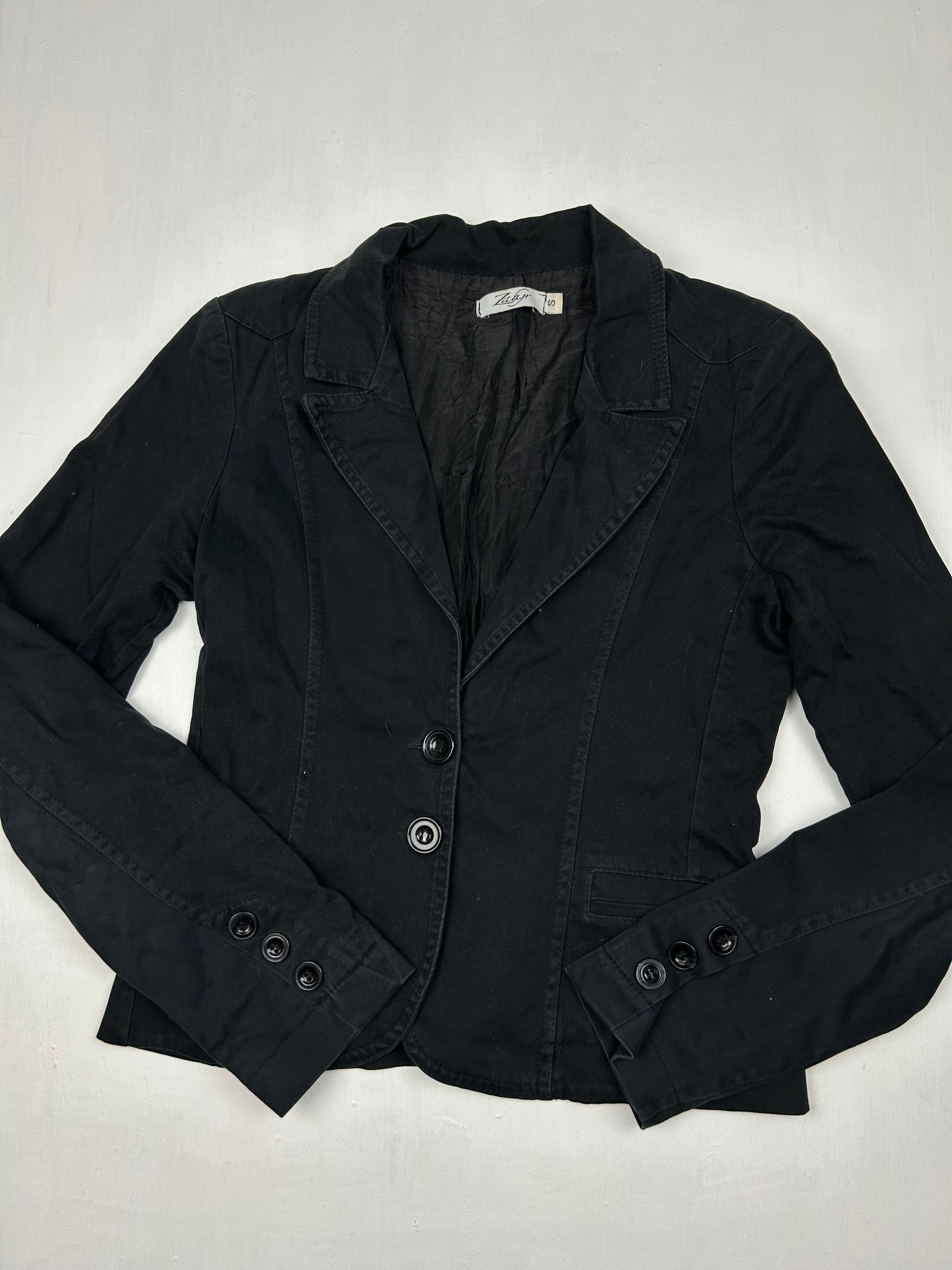 Black blazer office jacket (S/M)