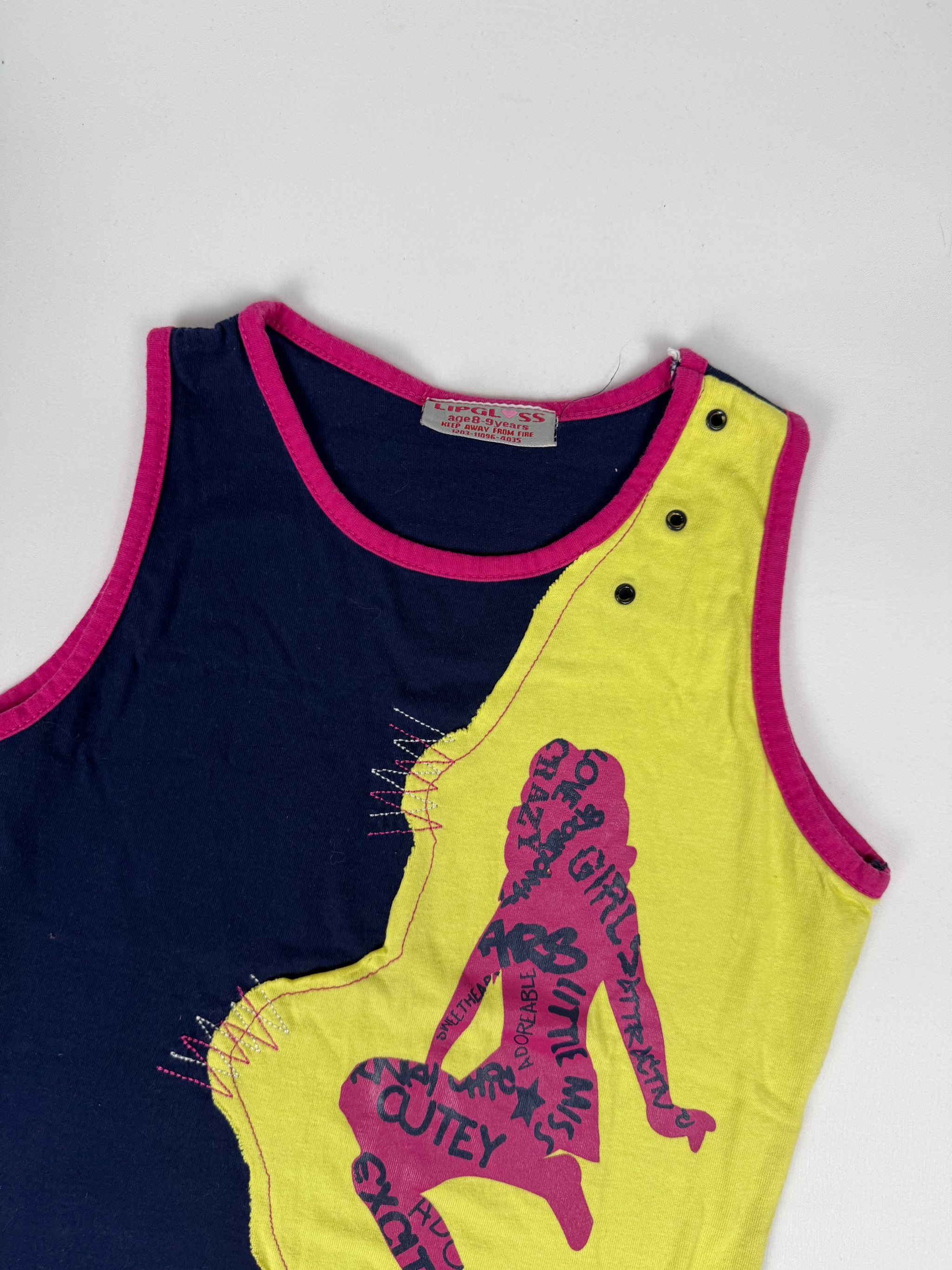 Multicolor graphic top (XS)