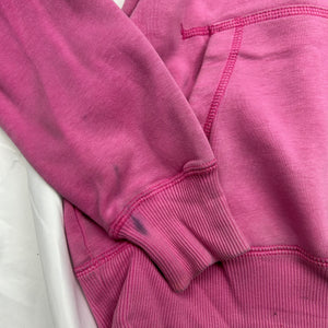 Pink logo hoodie (S)