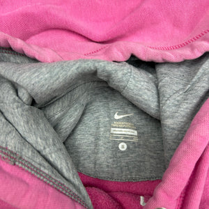 Pink logo hoodie (S)