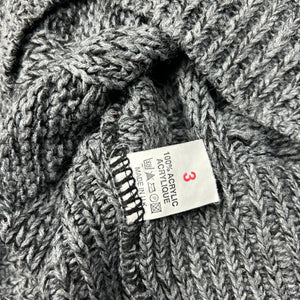 Grey turtleneck jumper (M/L)