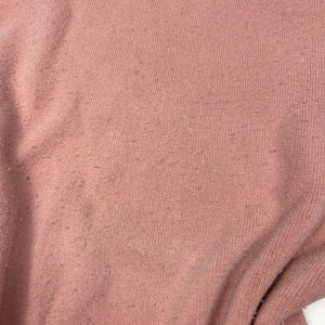 Pink turtleneck jumper (M)