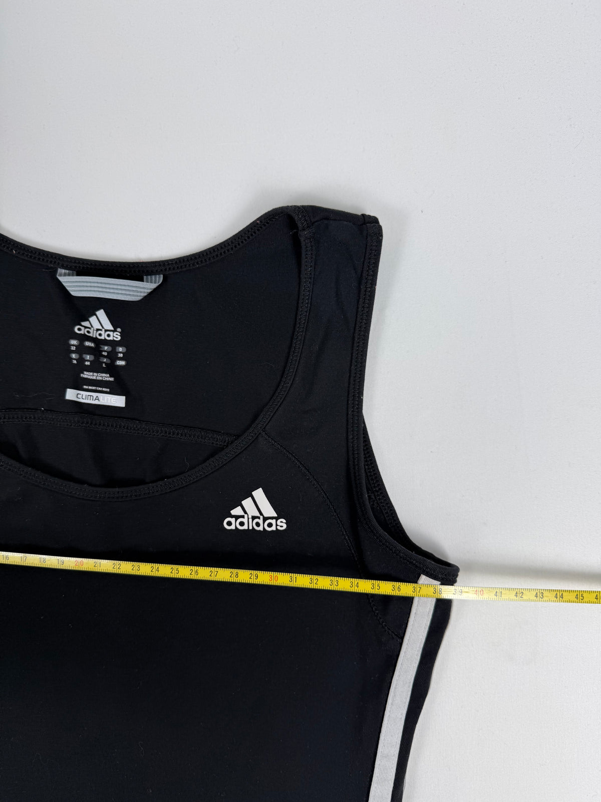 Black activewear top + short set (S)