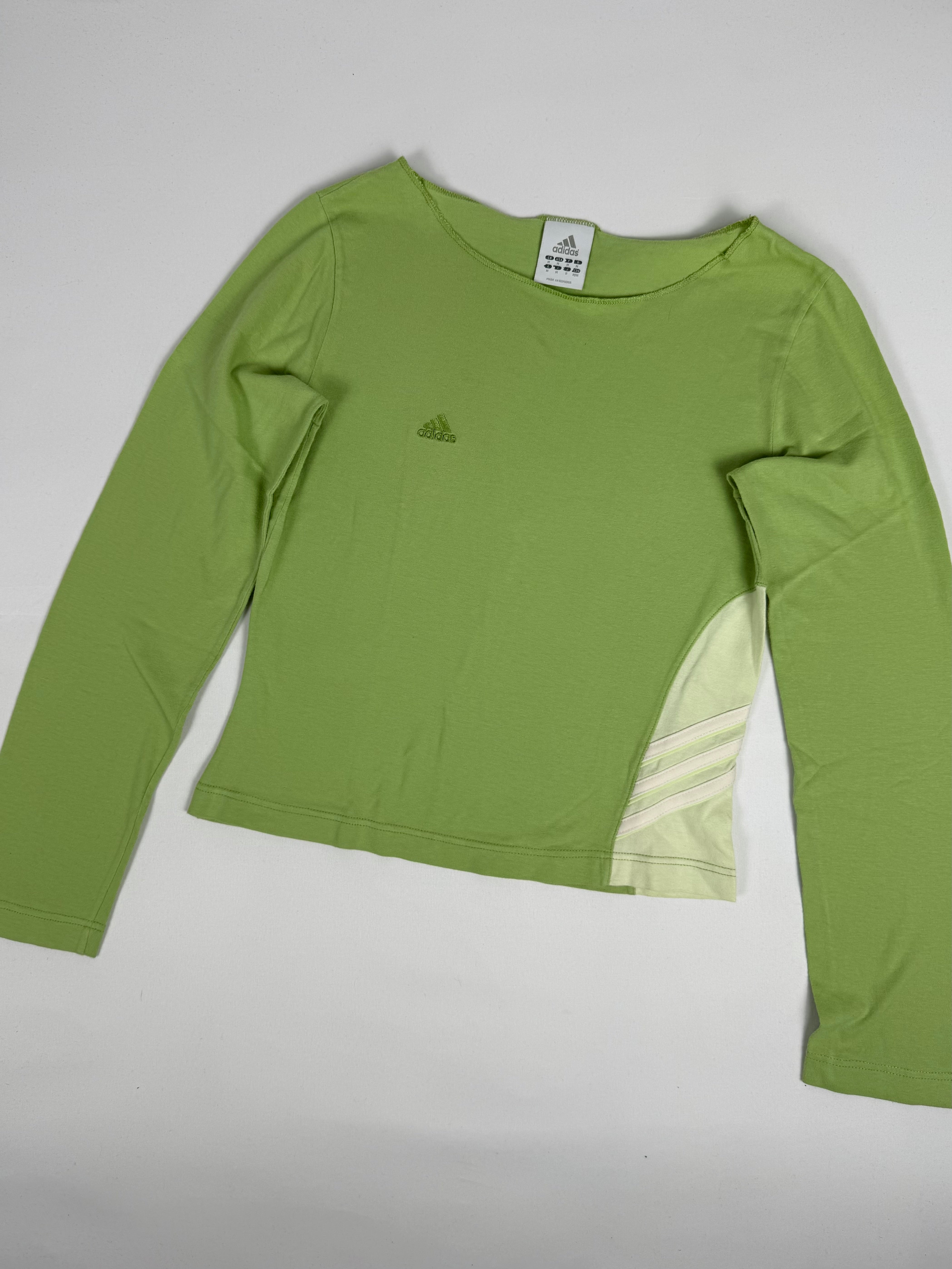 Green long sleeves top (M)