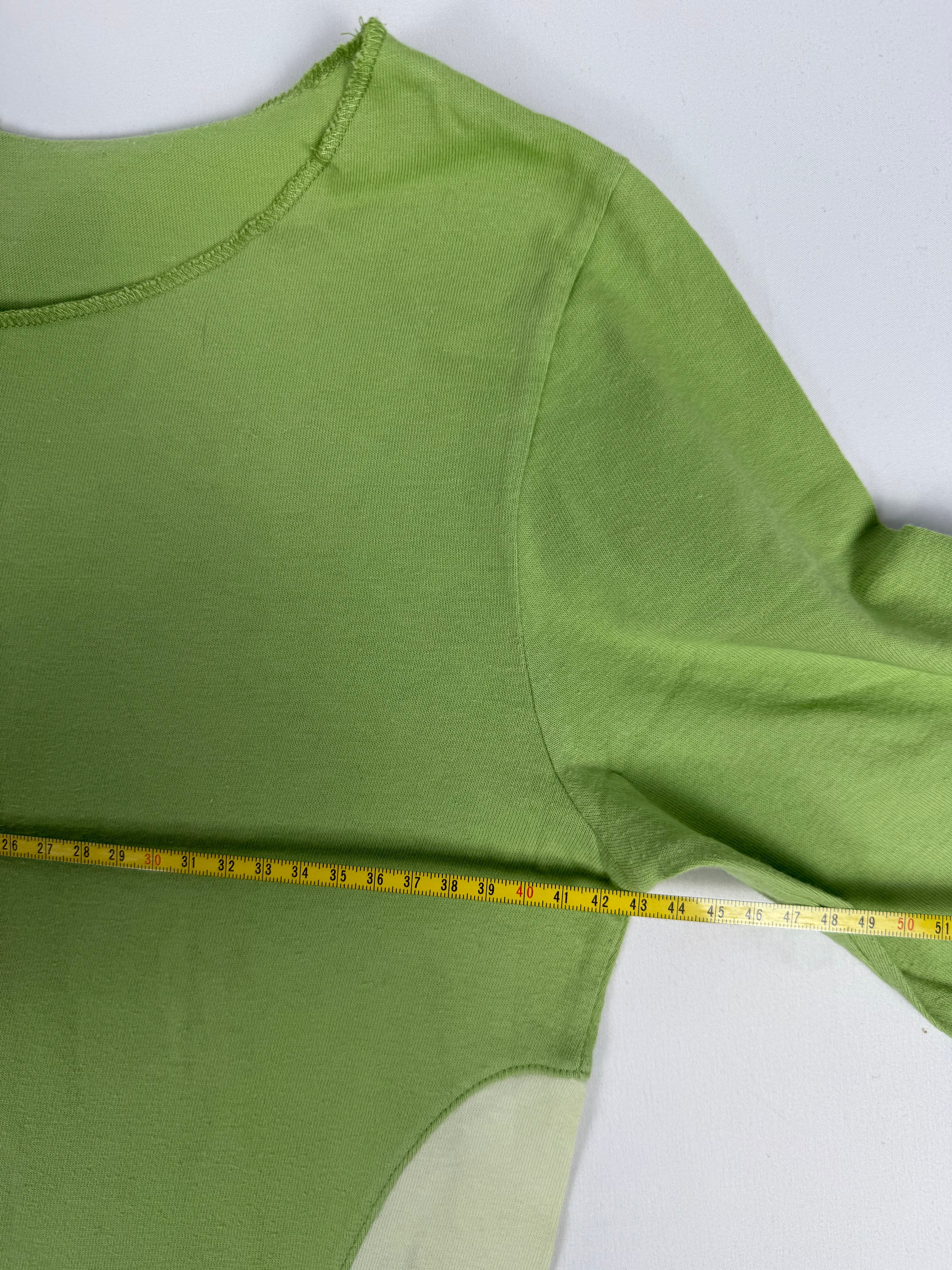 Green long sleeves top (M)