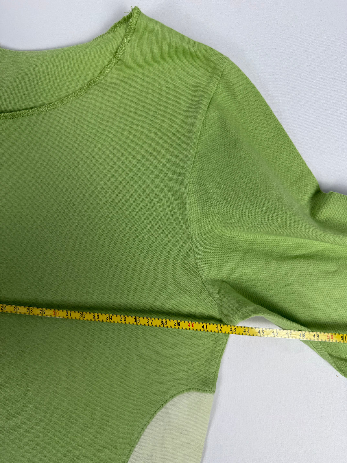 Green long sleeves top (M)