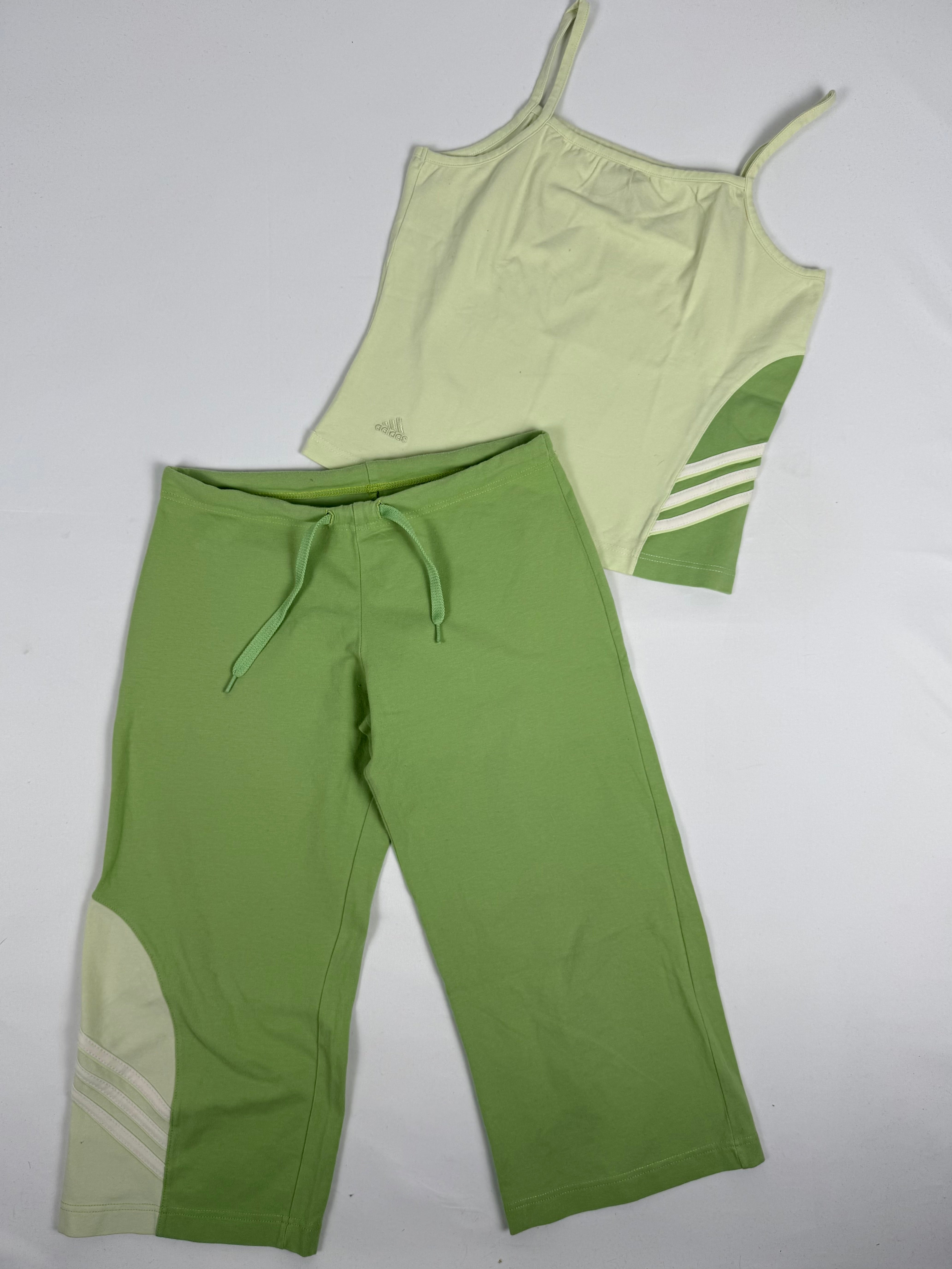 Green 100% cotton top (M)