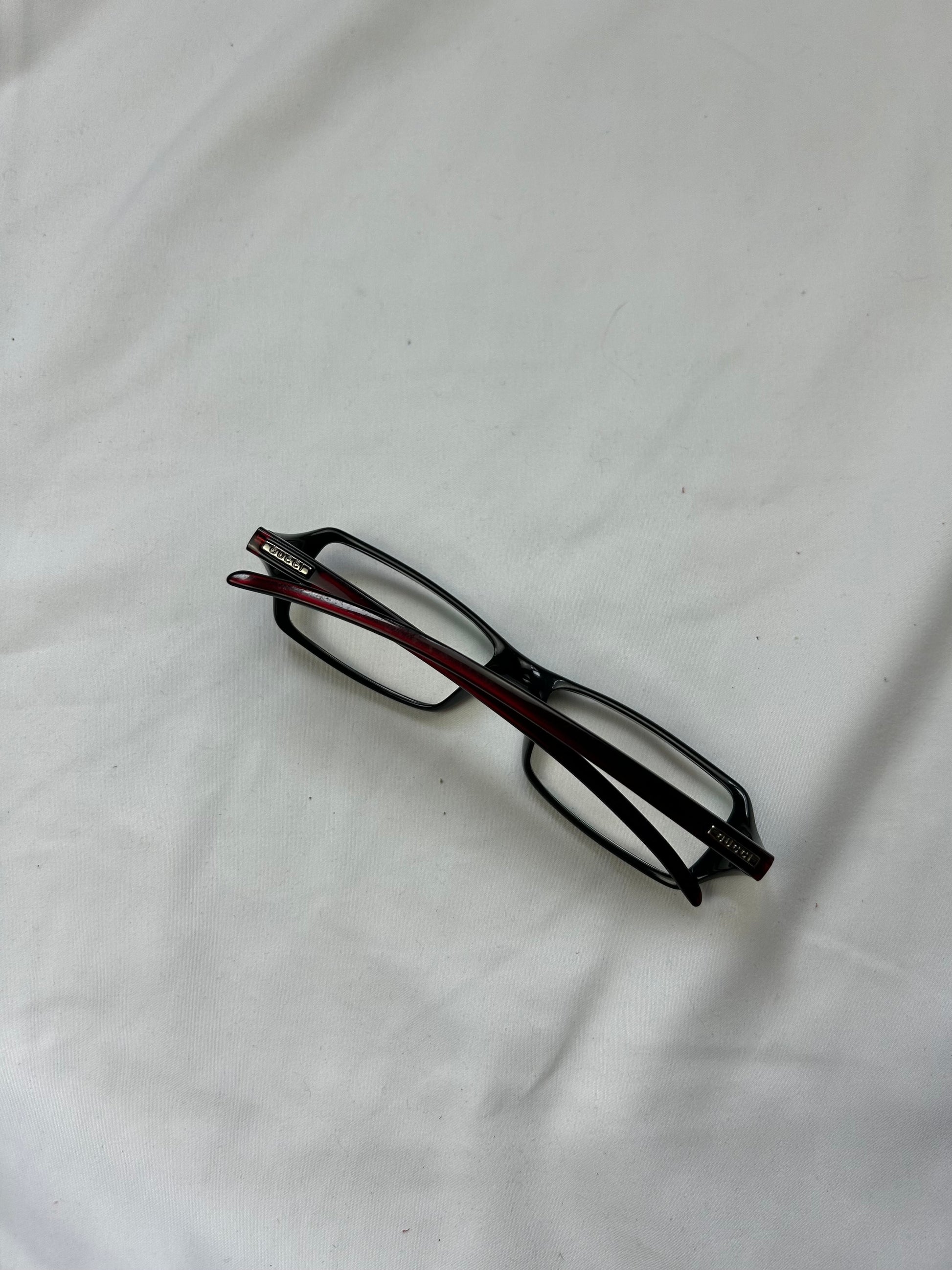 Y2k siren Bayonetta logo office glasses (with prescription)