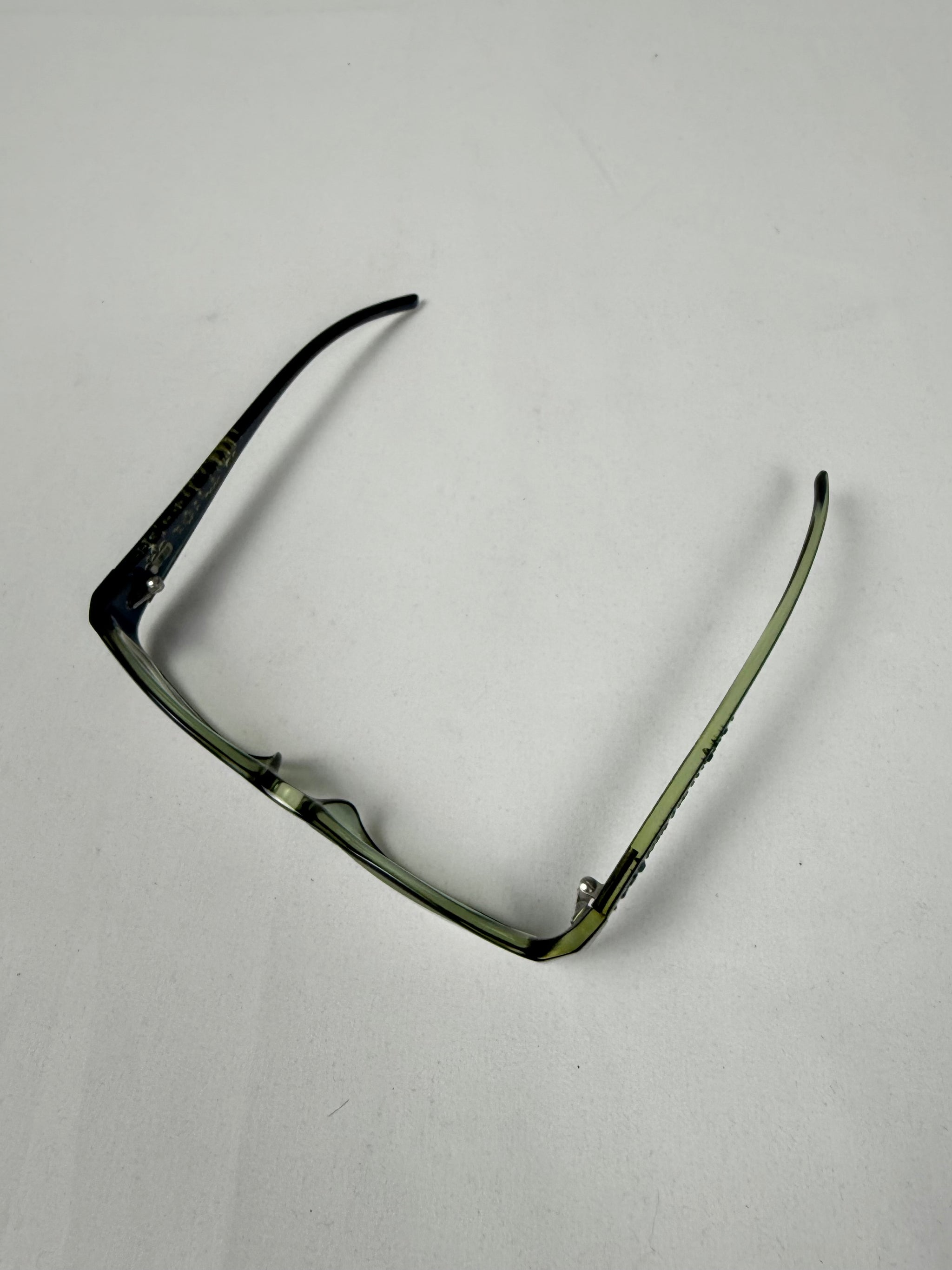 Black rhinestones office glasses (with prescription)