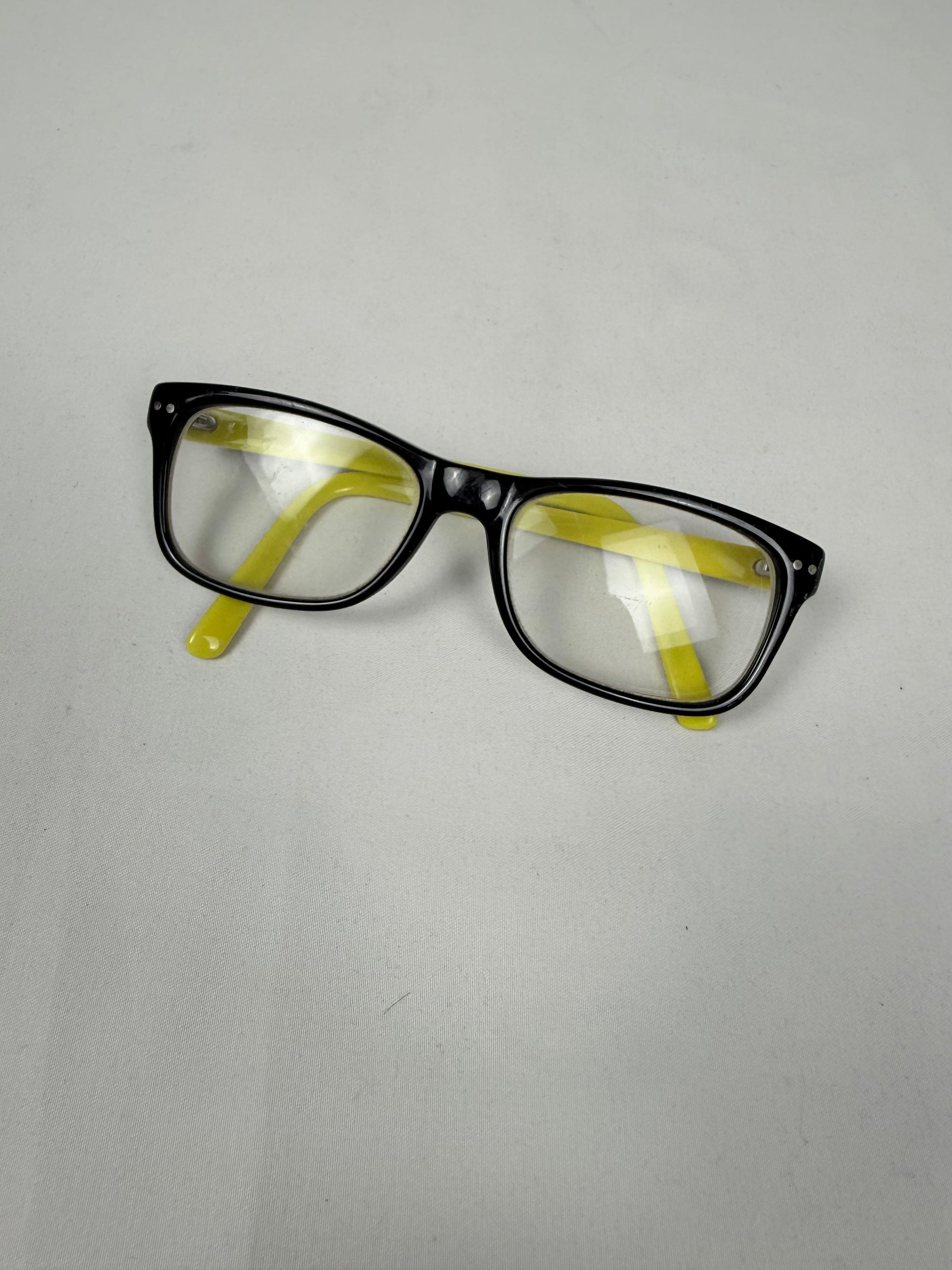 Black & yellow office glasses (with prescription)