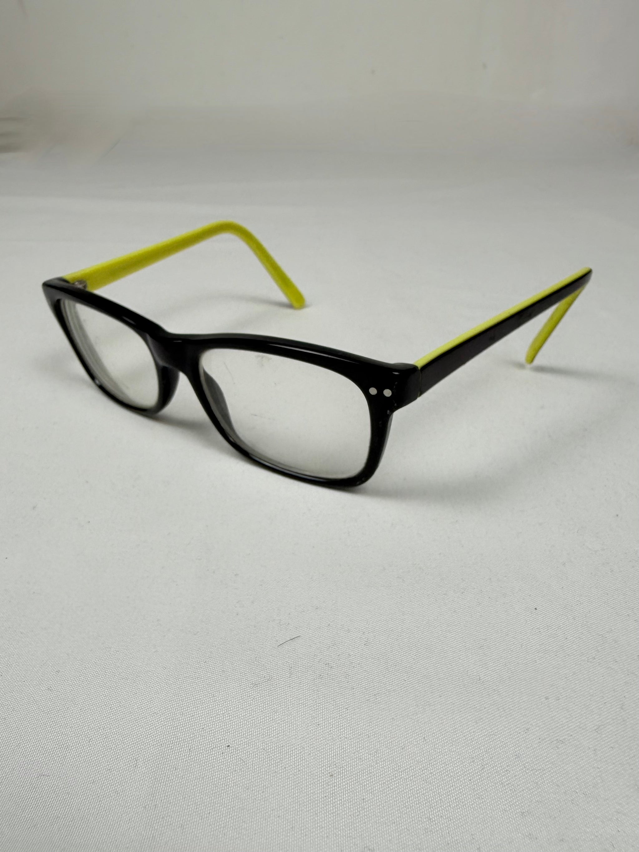 Black & yellow office glasses (with prescription)