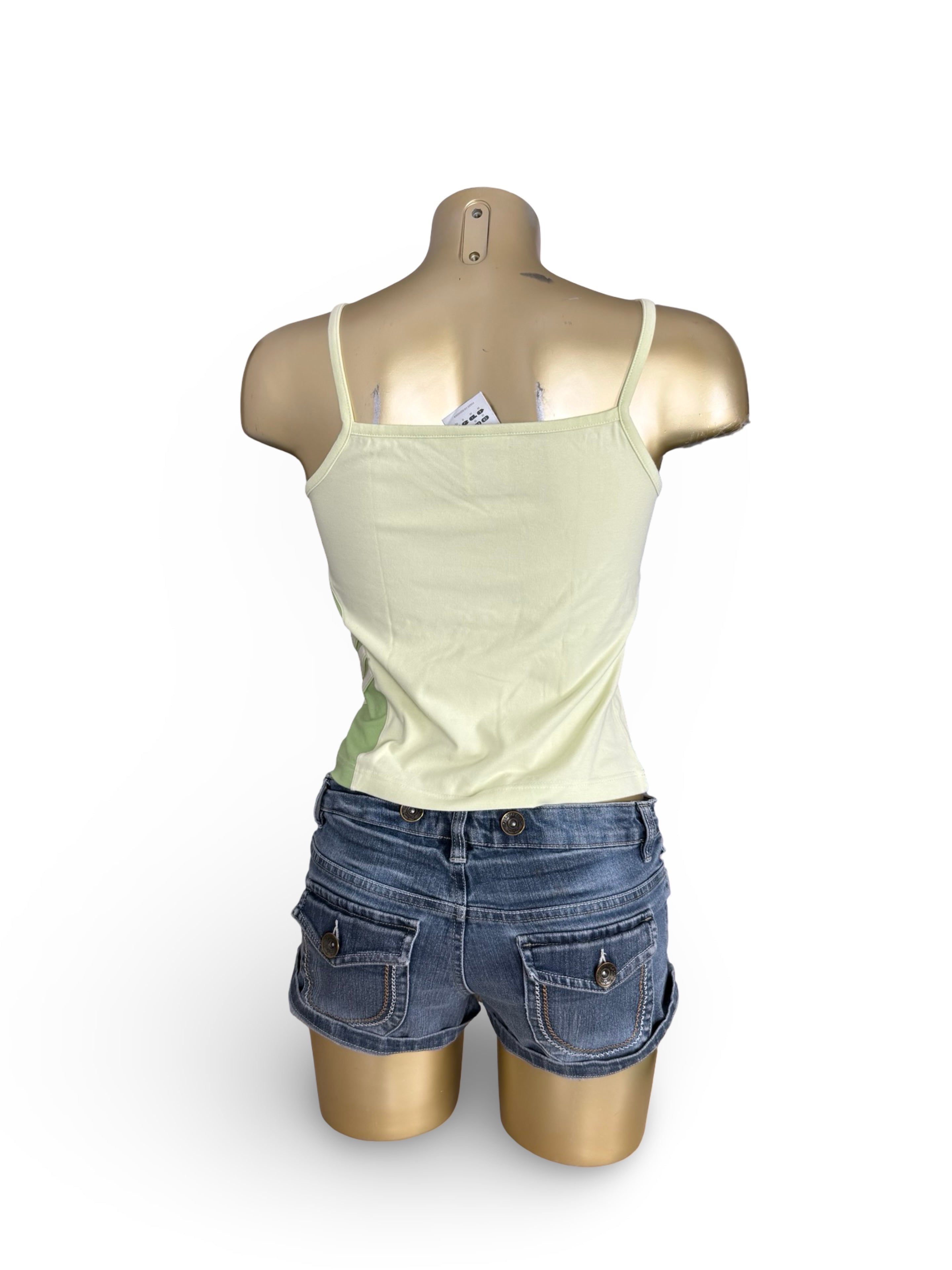 Green 100% cotton top (M)