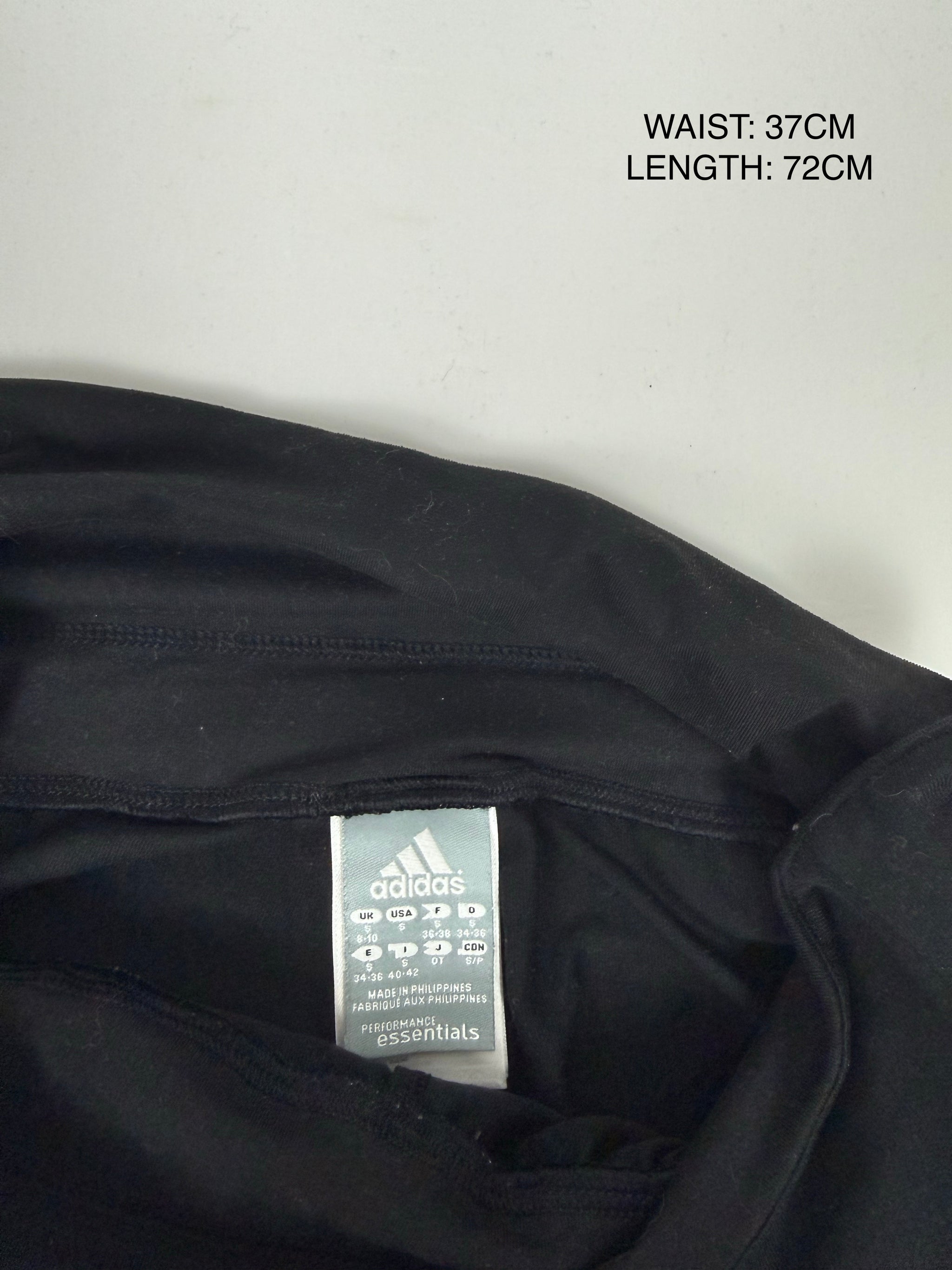 Black & blue activewear capri pants (M)