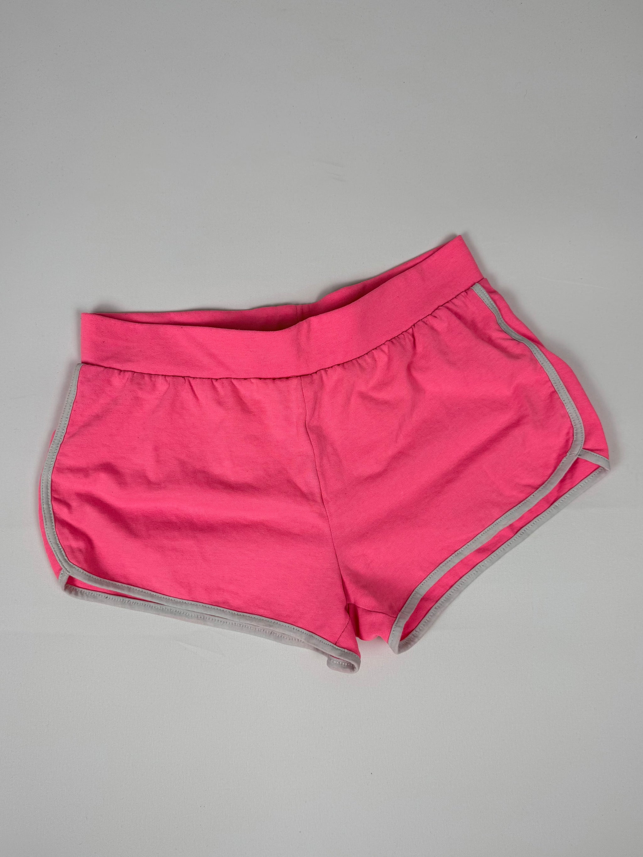 Pink activewear mini short (S)