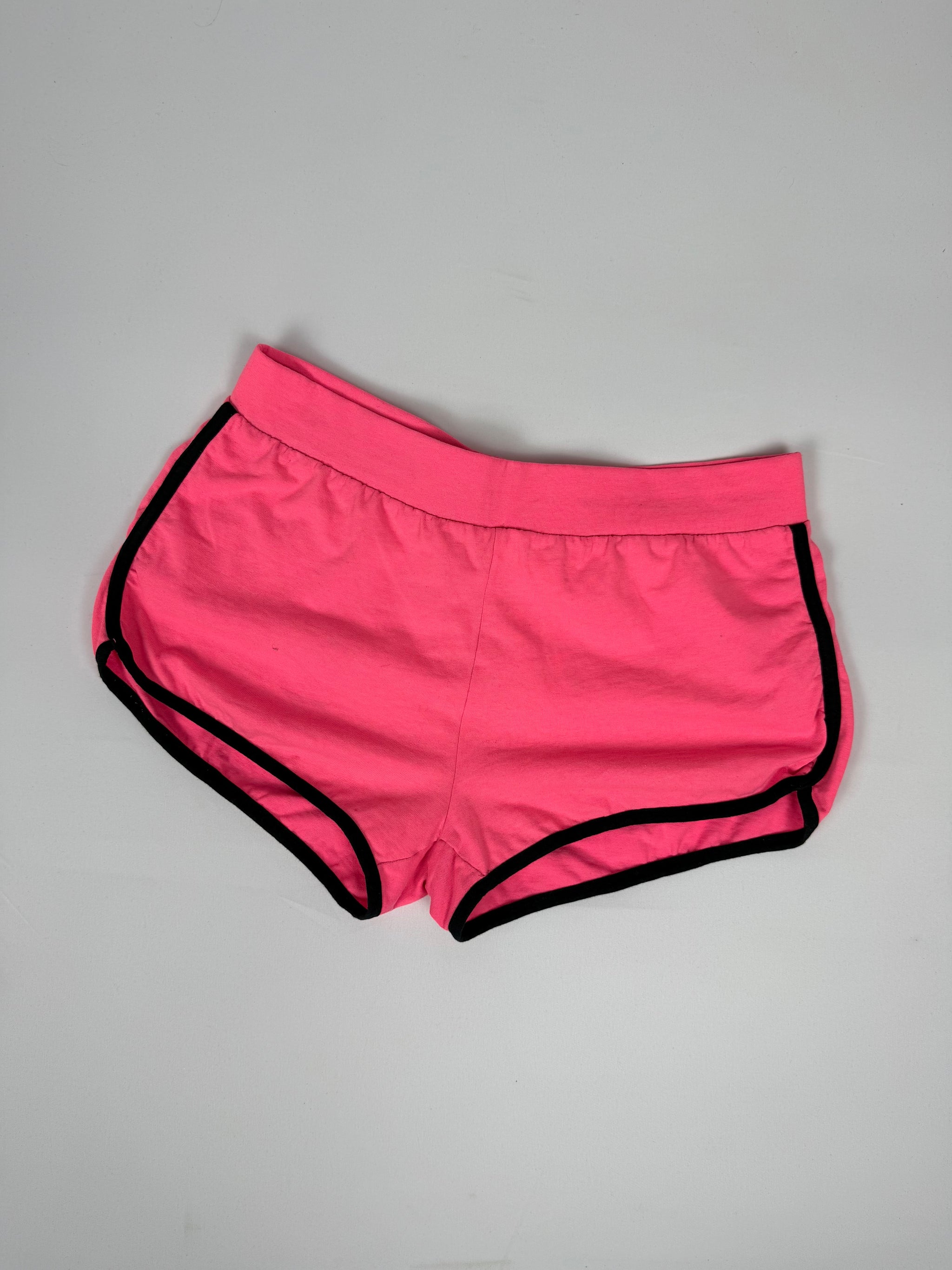 Pink activewear mini short (S)