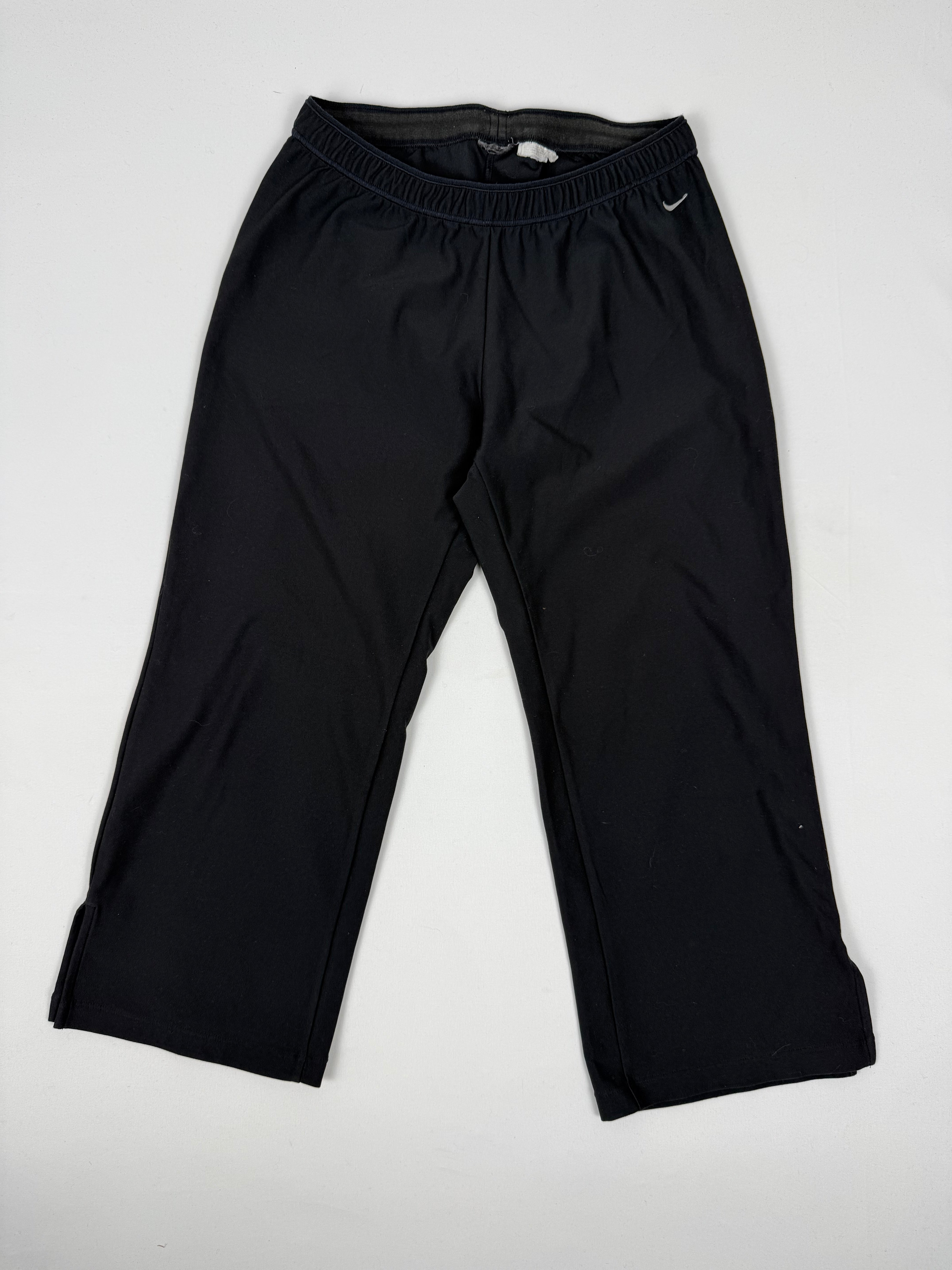 Black low rise capri pants (S)
