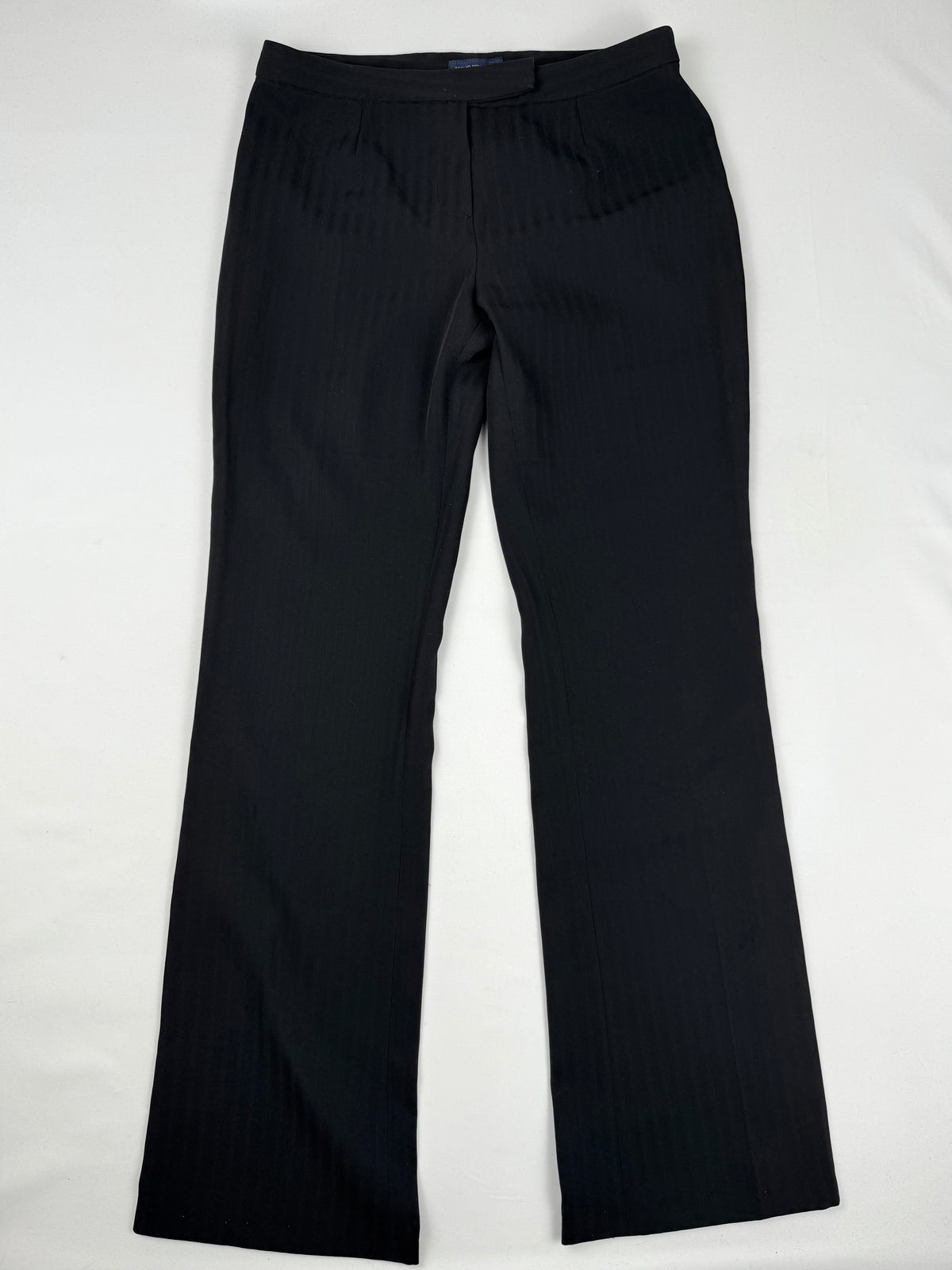 Black flare office pants (M)