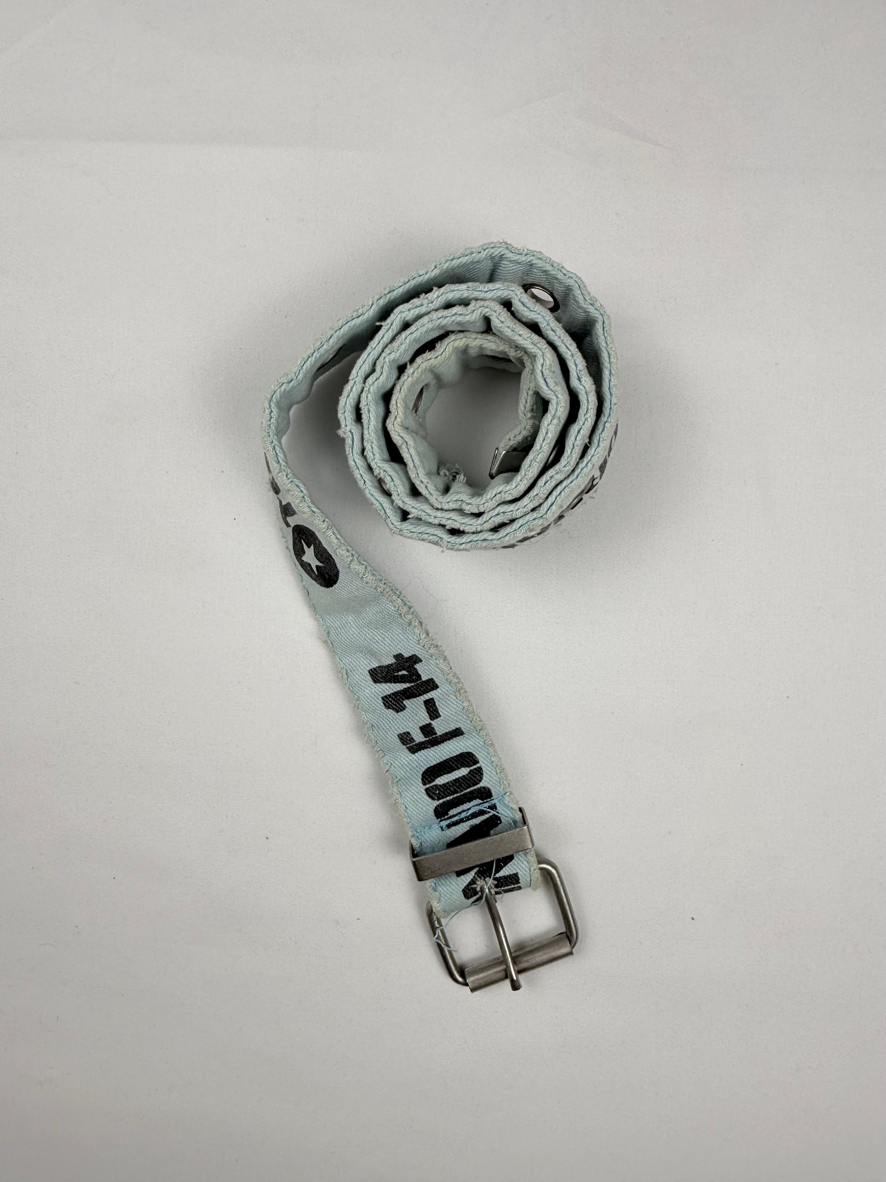 Ceinture à boucle serpent rouge