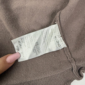 Brown tie up bolero jumper (One size)