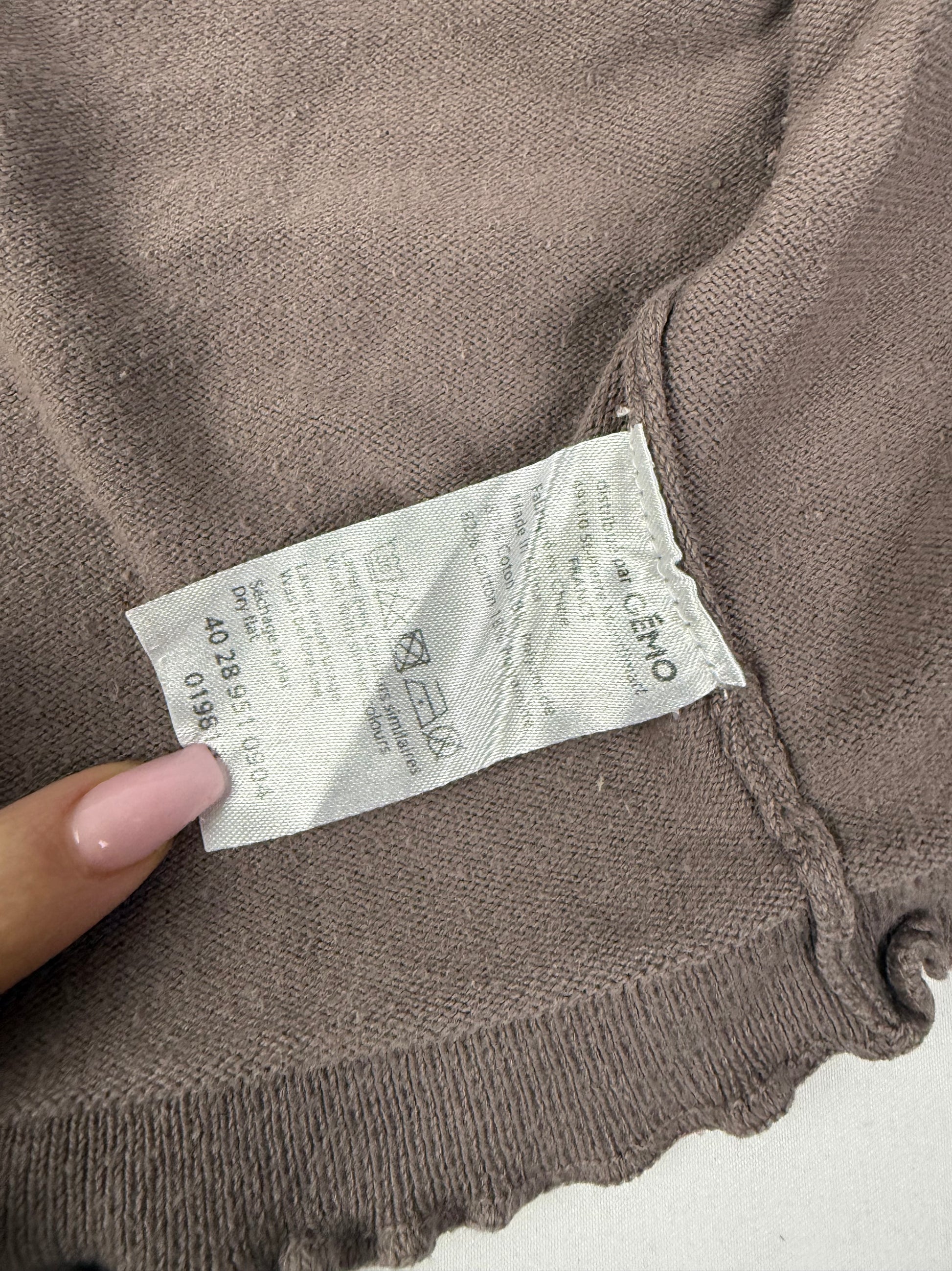 Brown tie up bolero jumper (One size)