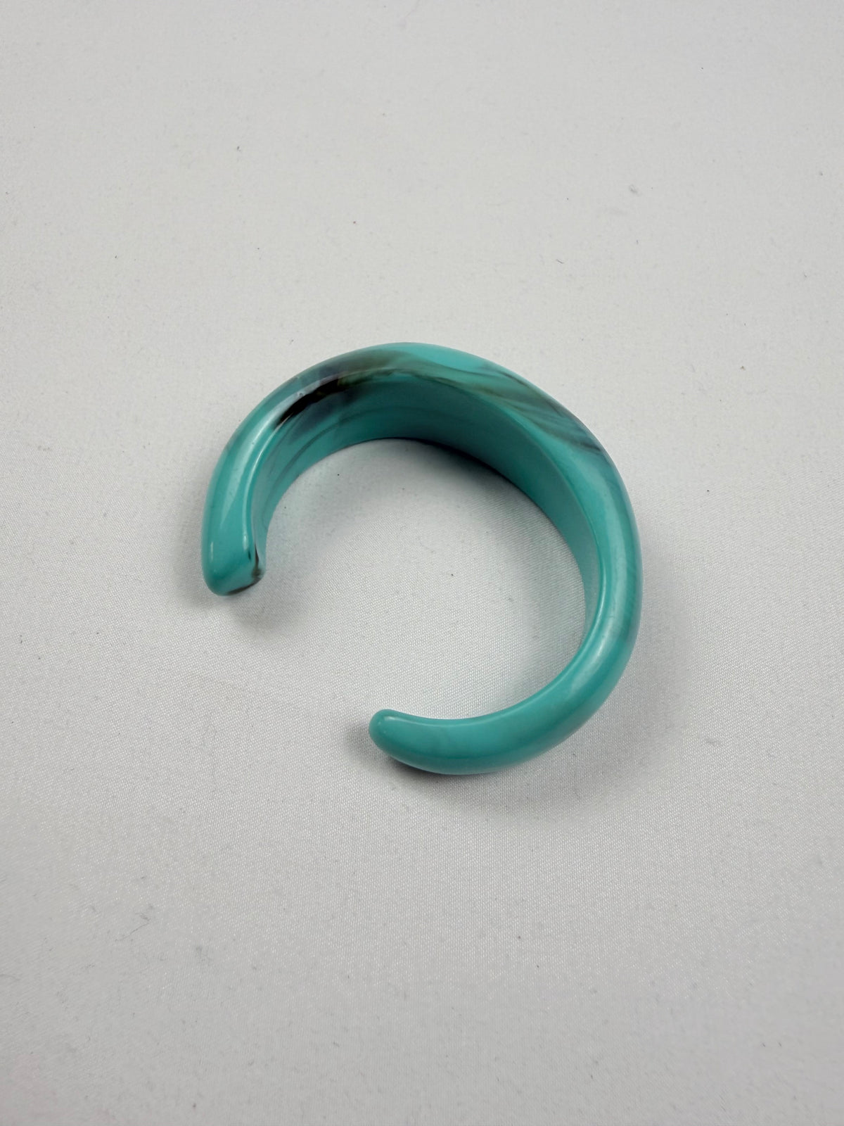 Blue bangle bracelet