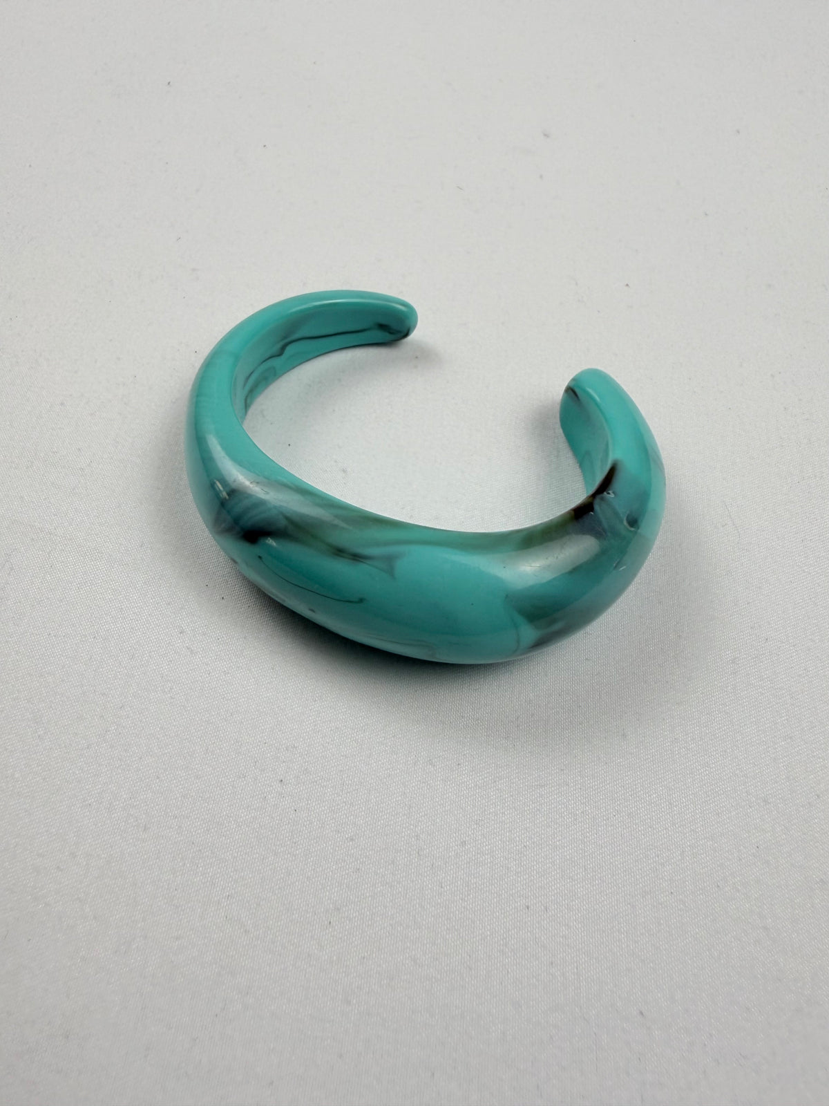 Blue bangle bracelet