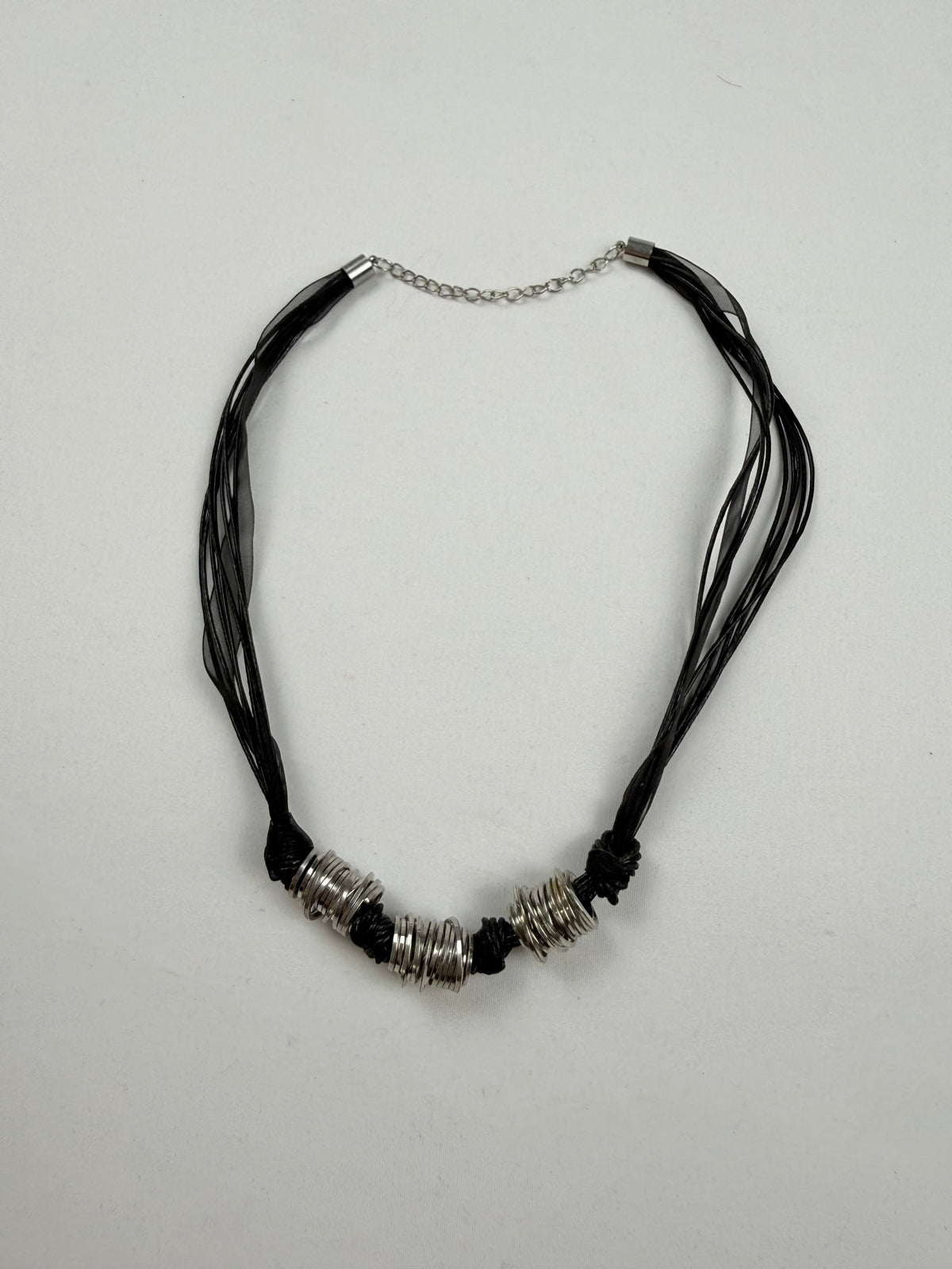 Collier souple en inox argenté