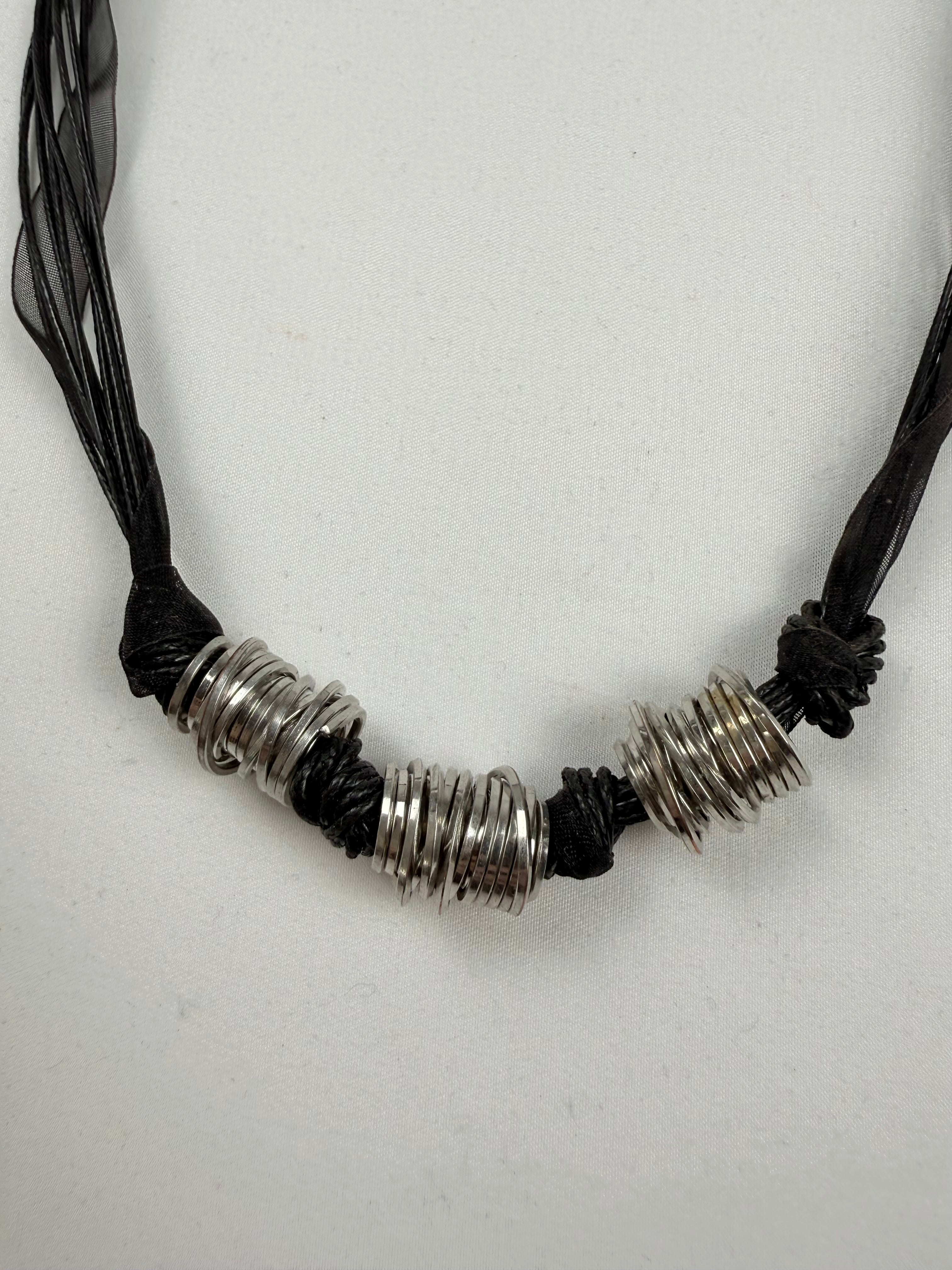 Collier souple en inox argenté