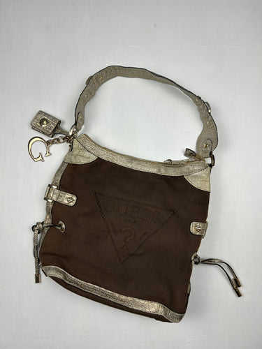 Khaki besace uni crossbody bag