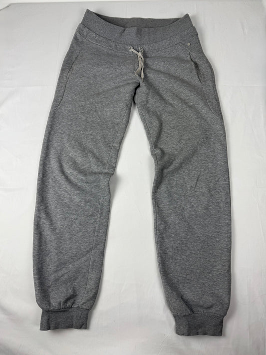 Grey cotton low rise joggers pants (M)