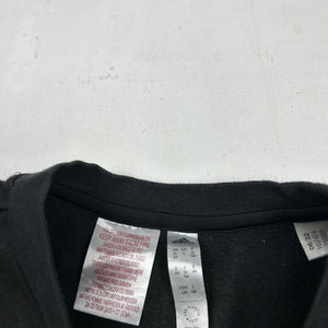 Black roundneck logo sweatshirt (S)