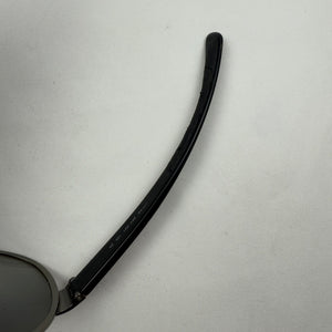 Black 2000s shield logo sunglasses