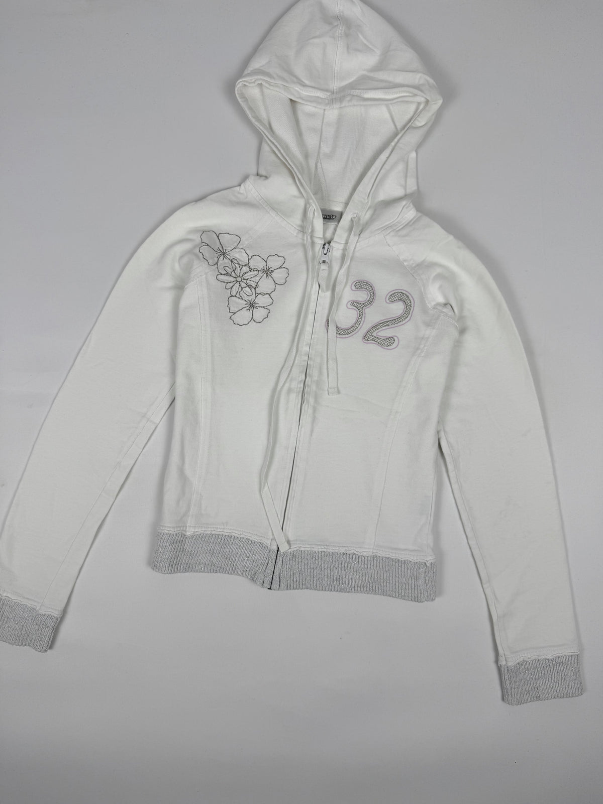 Veste courte zippée kaki (M)