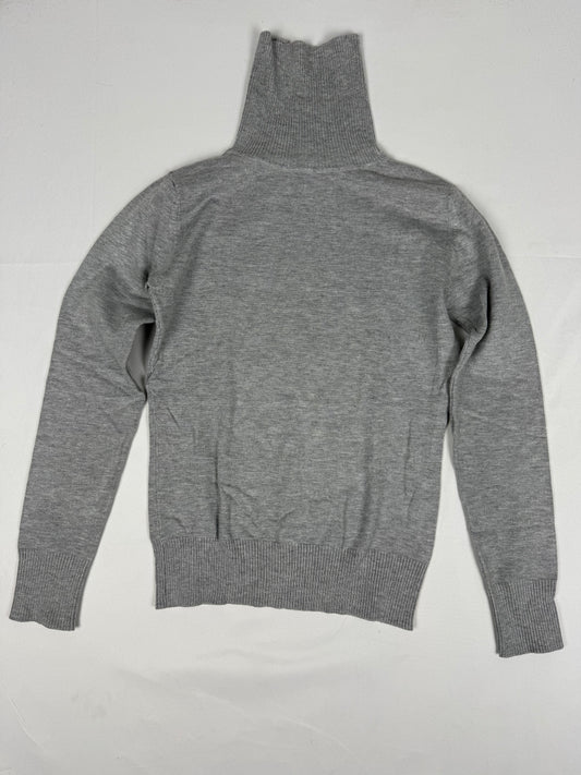 Grey turtleneck jumper (S/M)