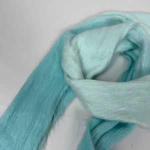 Blue super soft winter scarf