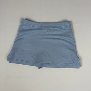 Baby blue cotton low rise mini skirt (XS)