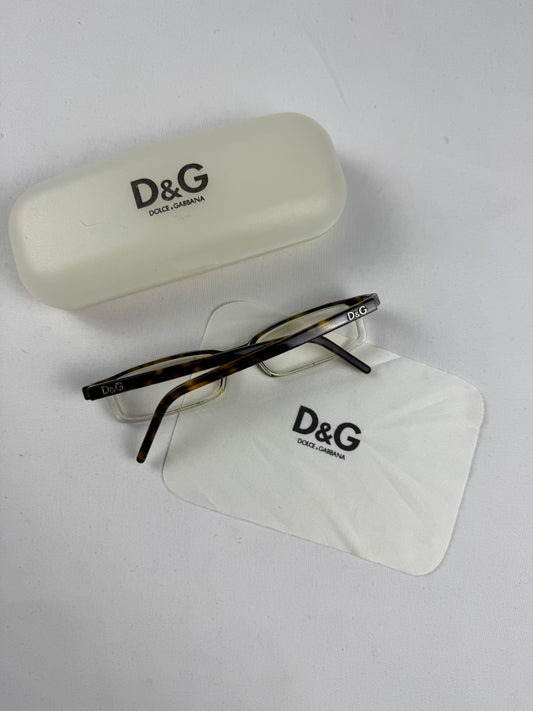 Brown logo office glasses (with prescription)