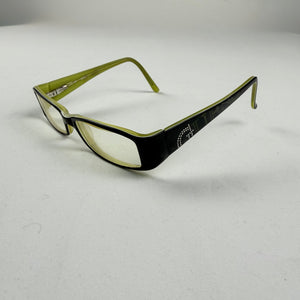Black & yellow logo office glasses (with prescription)