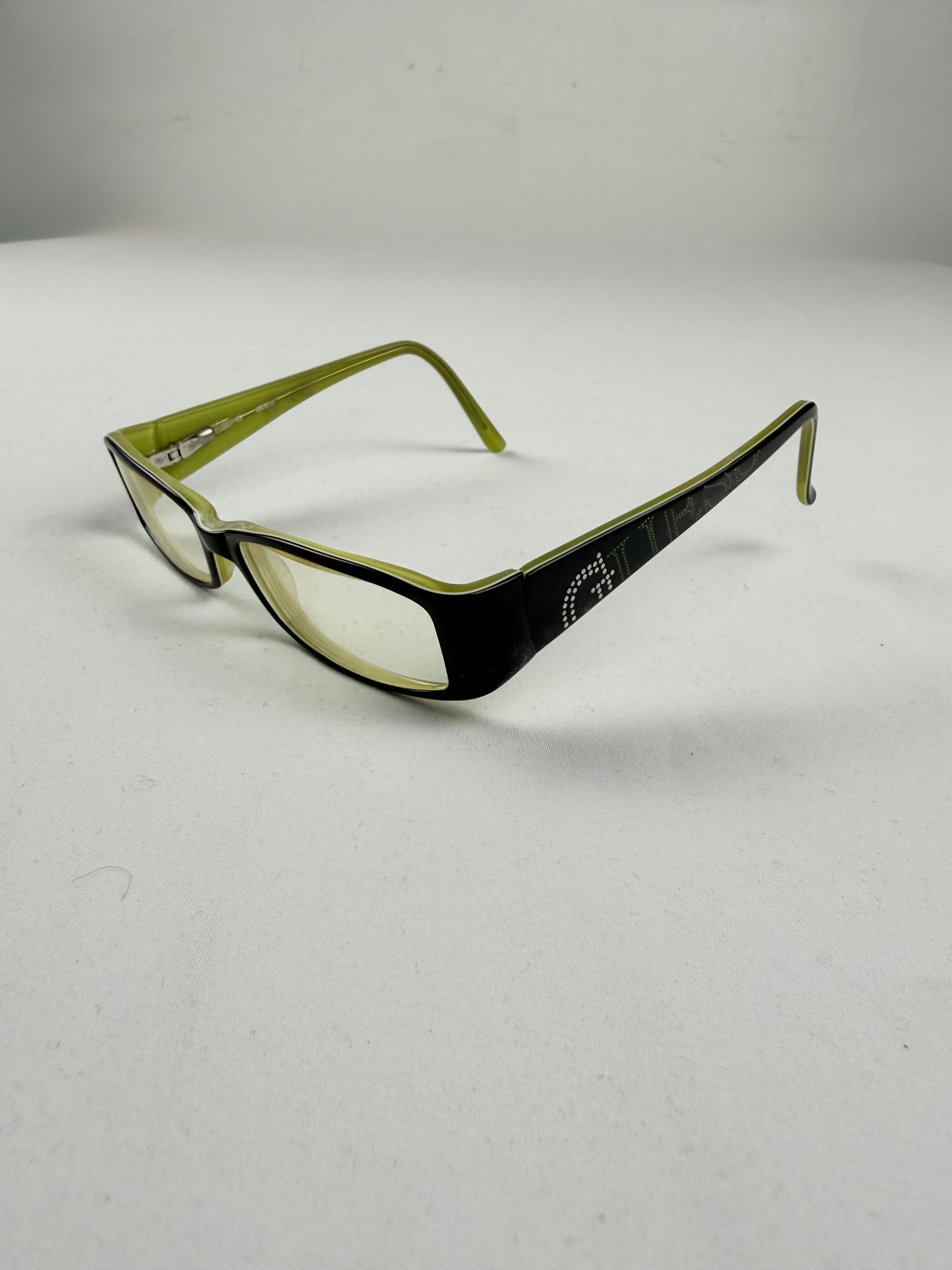 Black & yellow logo office glasses (with prescription)